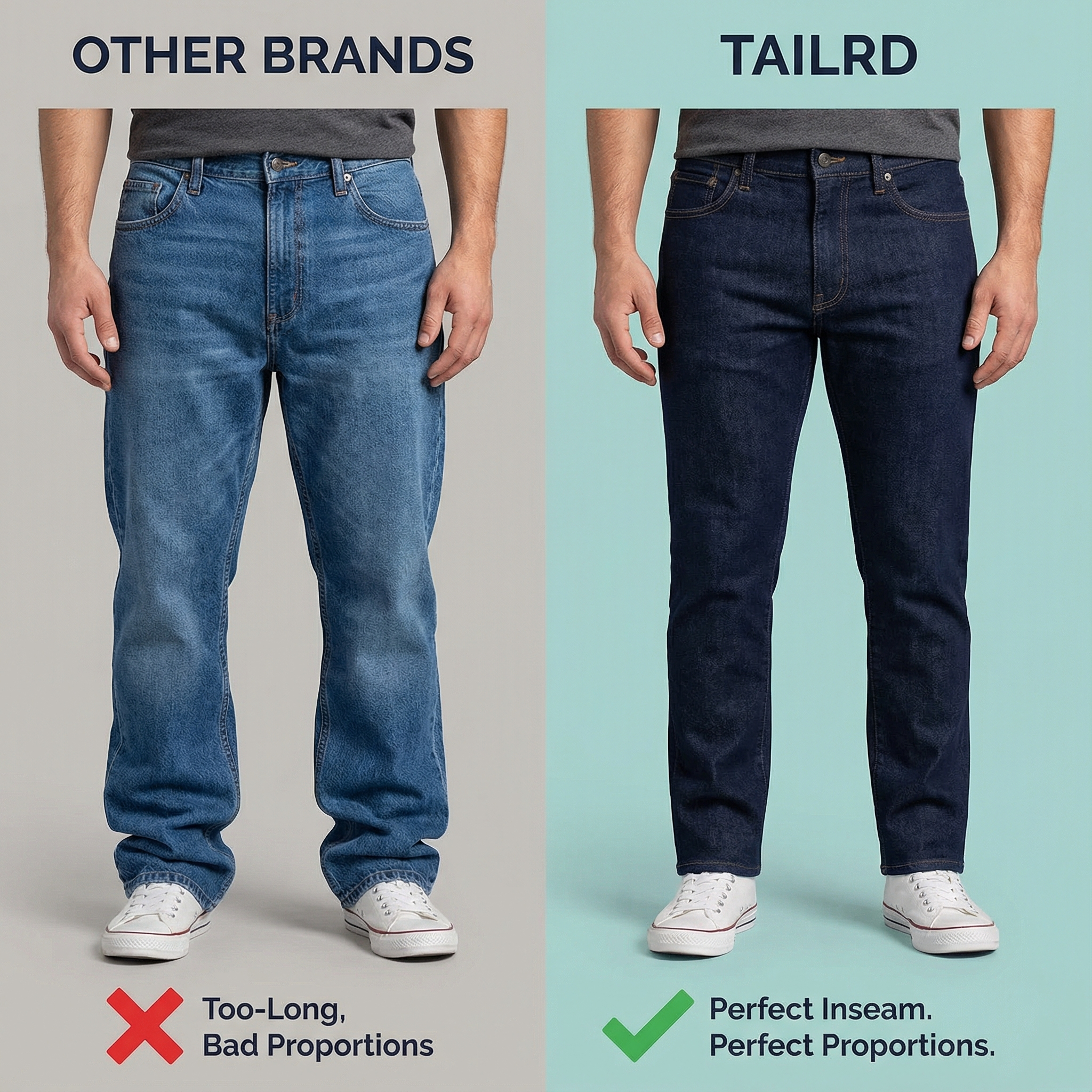 Straight Fit Original Wash Midtown Jeans