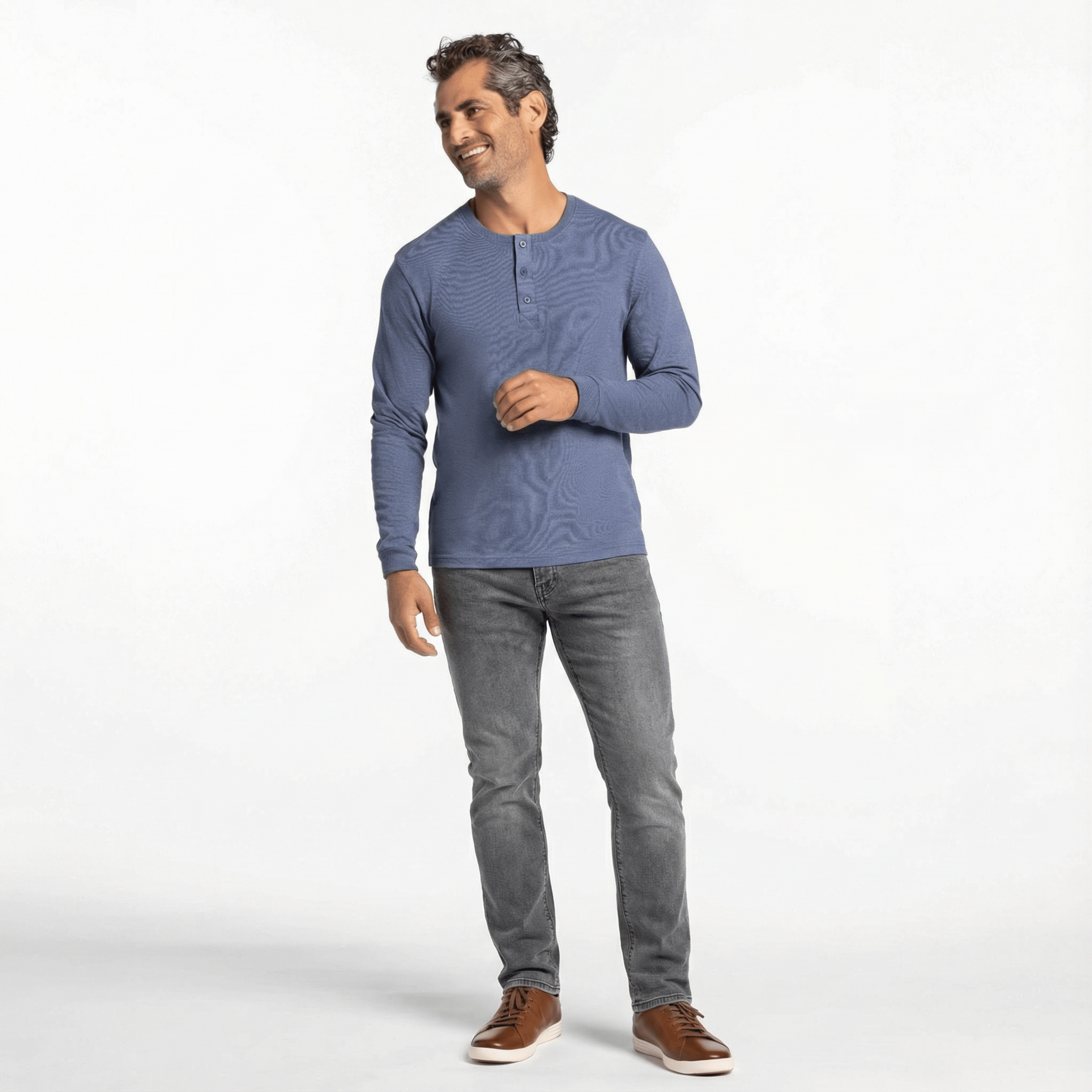 Full Ridge Jean - Grey