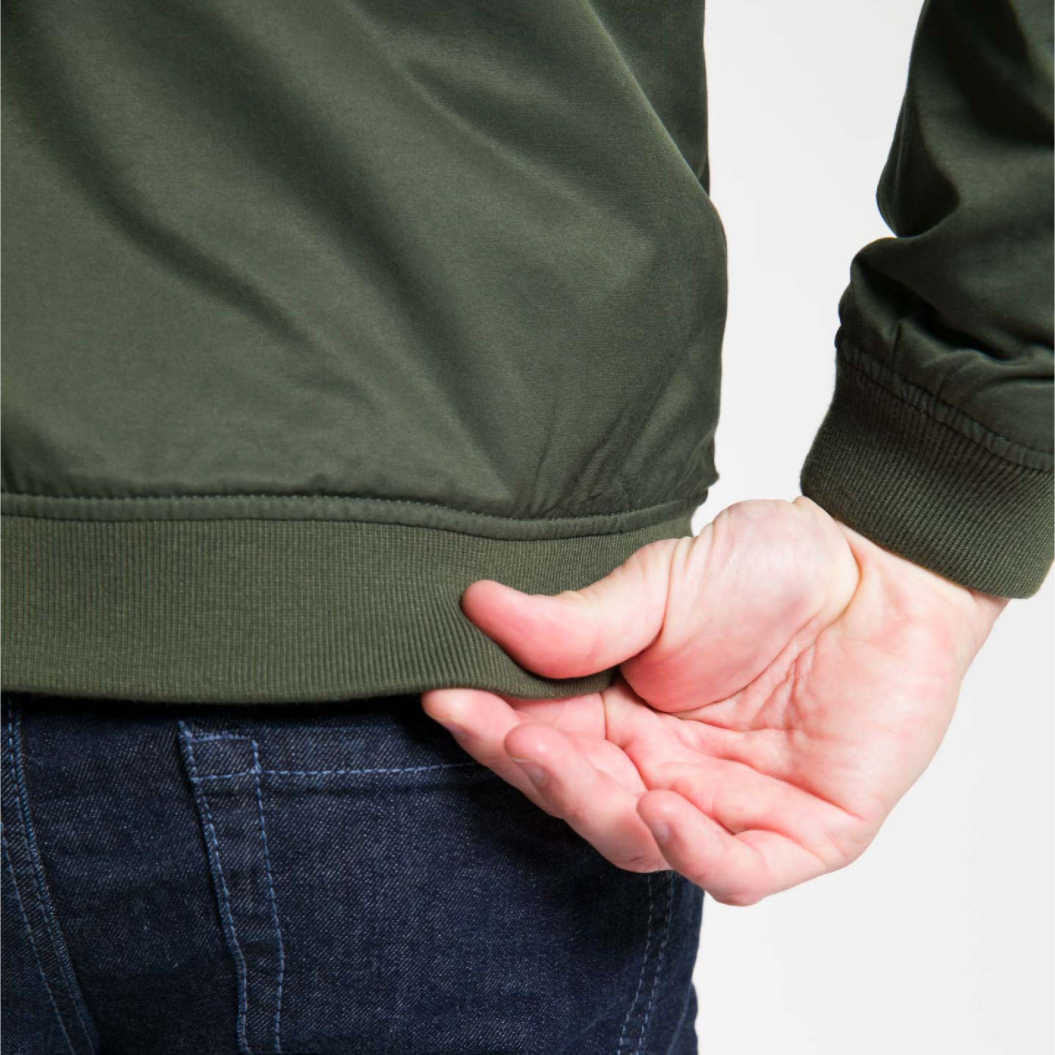 Dark Green Bomber Jacket