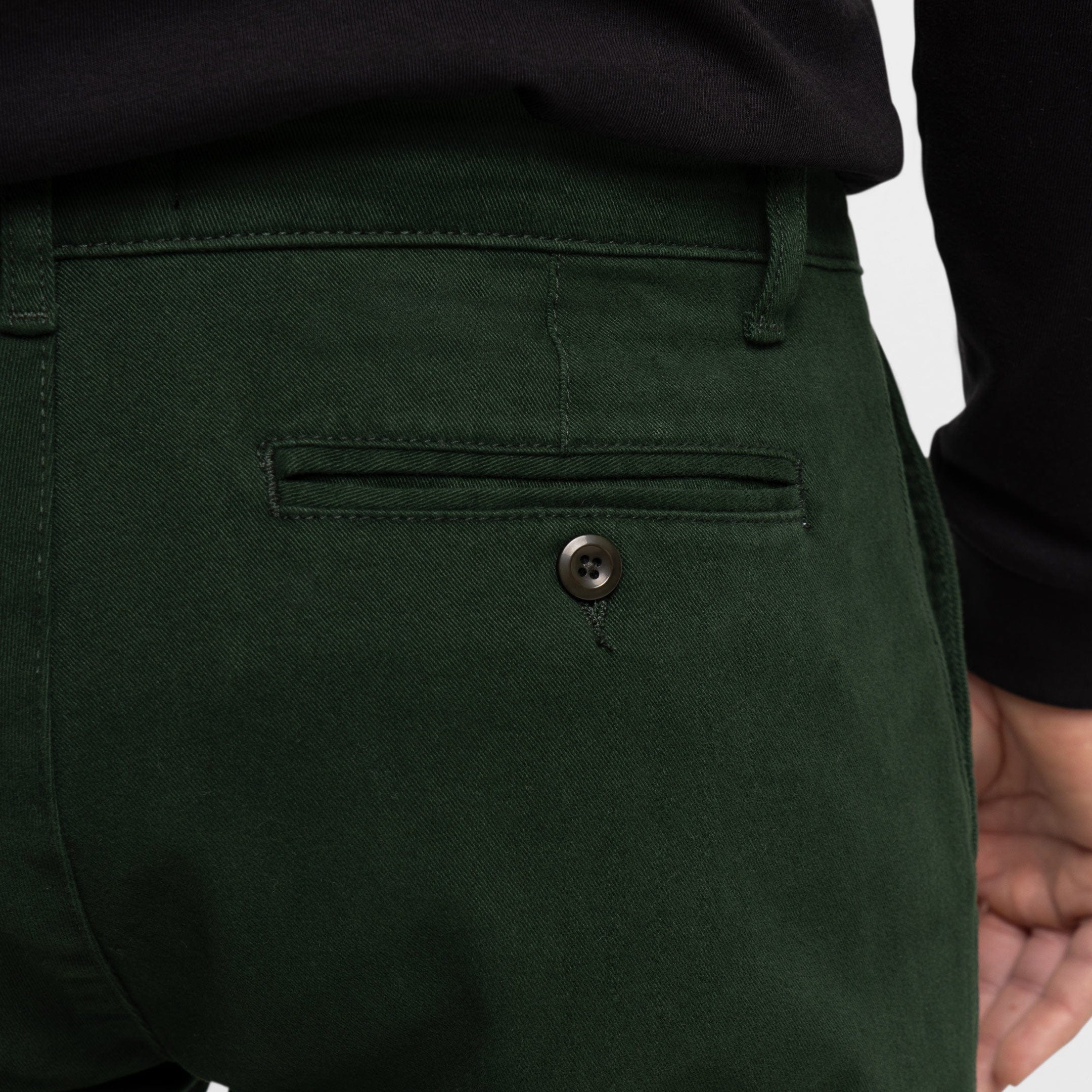Dark Spruce Washed Stretch Chino