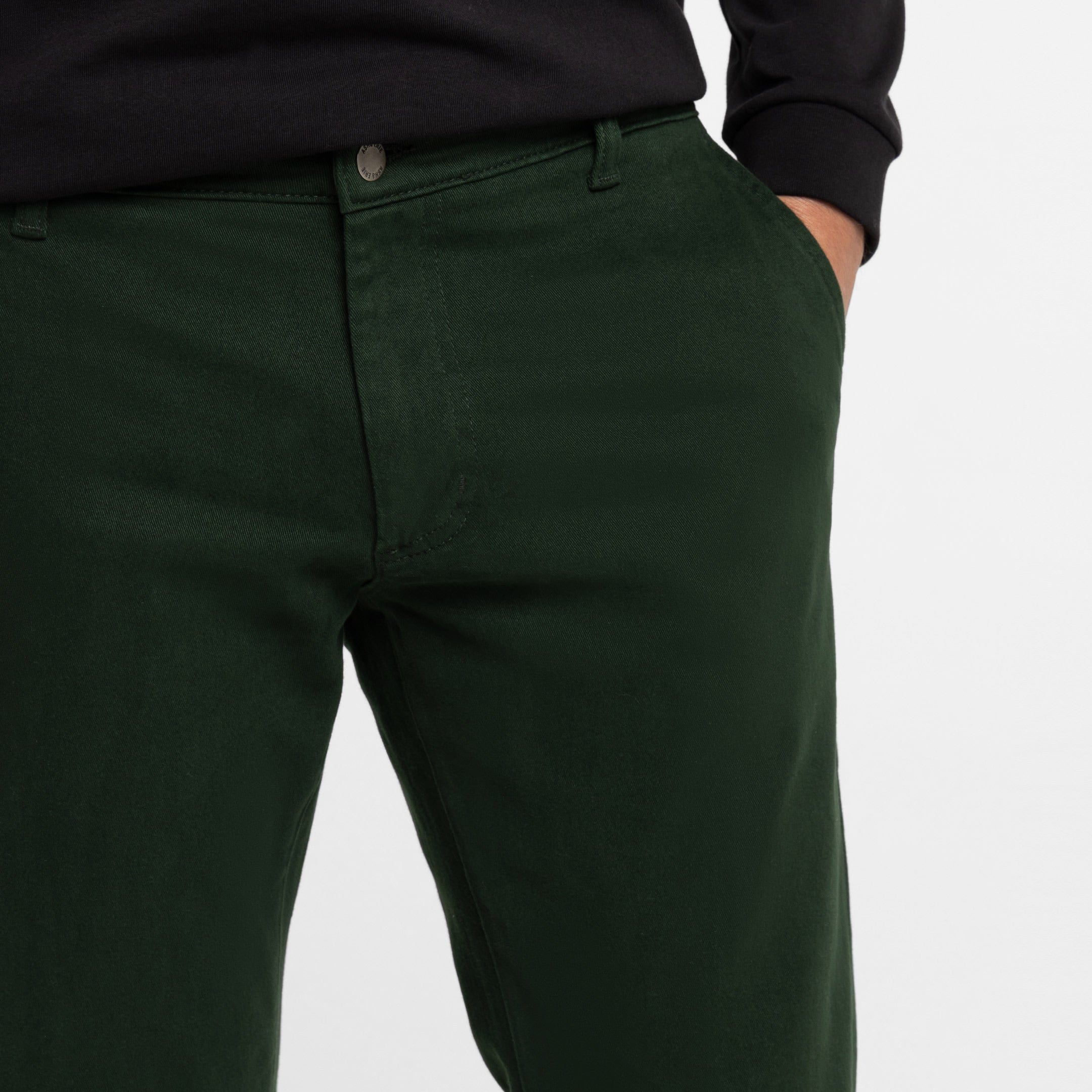 Dark Spruce Washed Stretch Chino