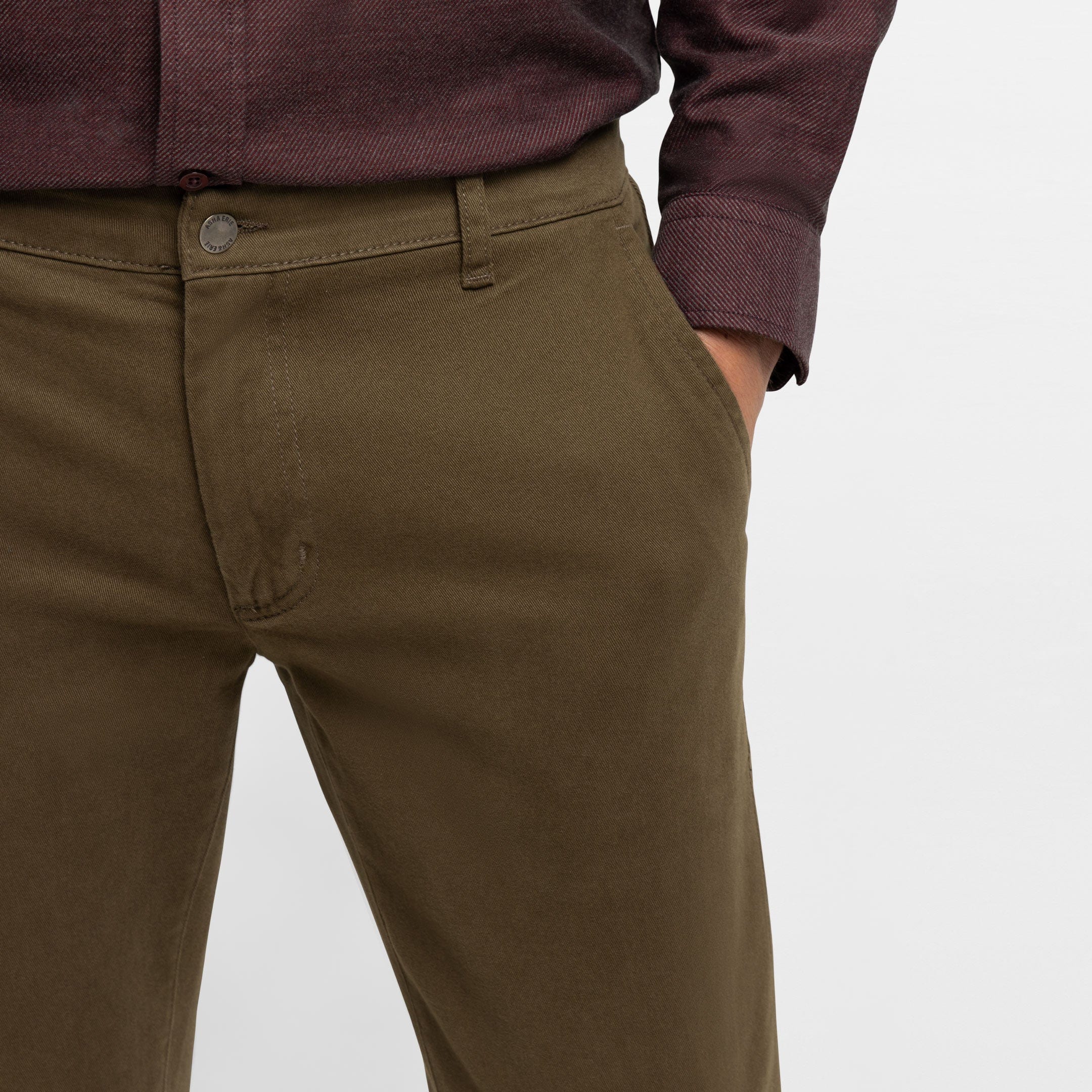 Espresso Washed Stretch Chino