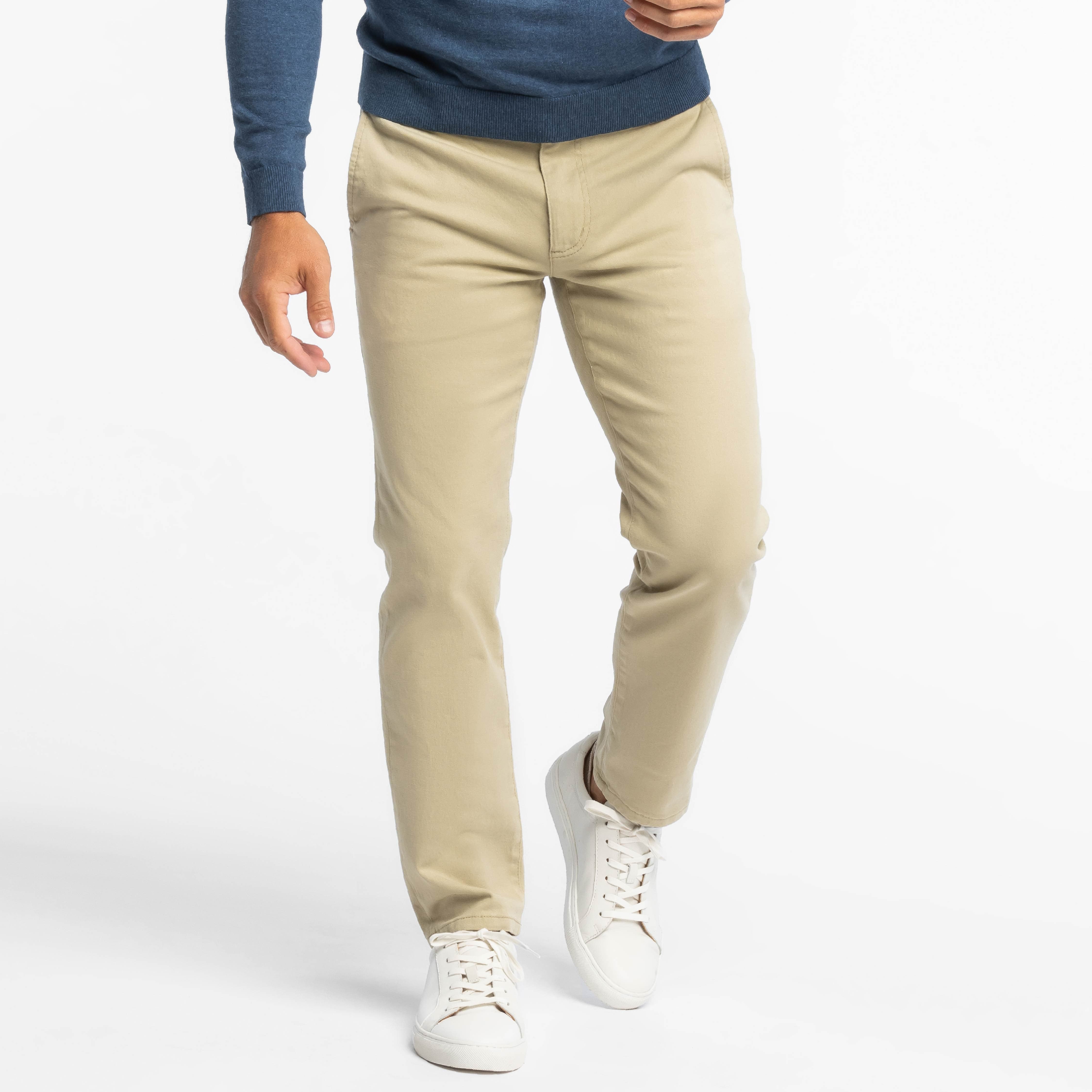 Oat Washed Stretch Chino
