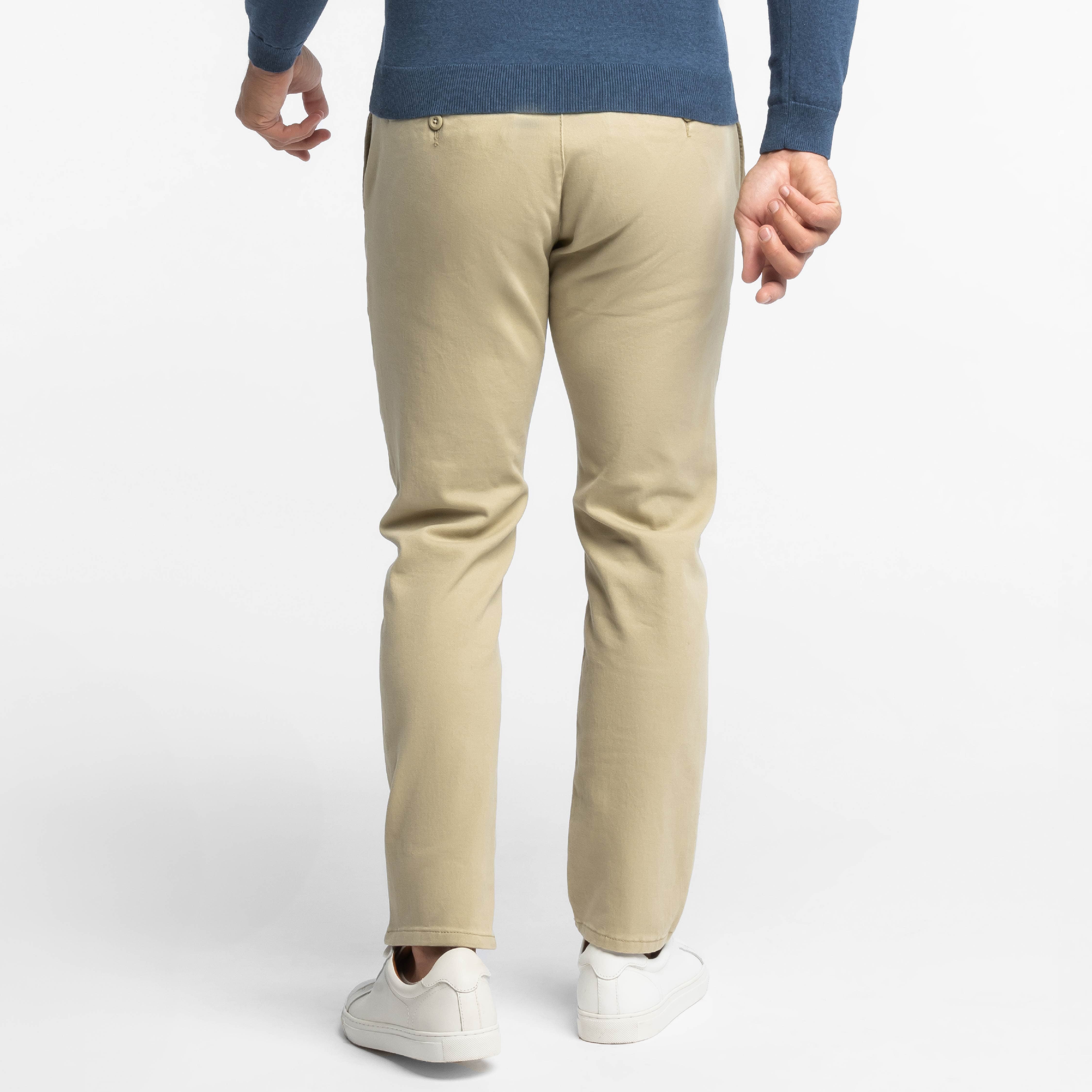 Oat Washed Stretch Chino