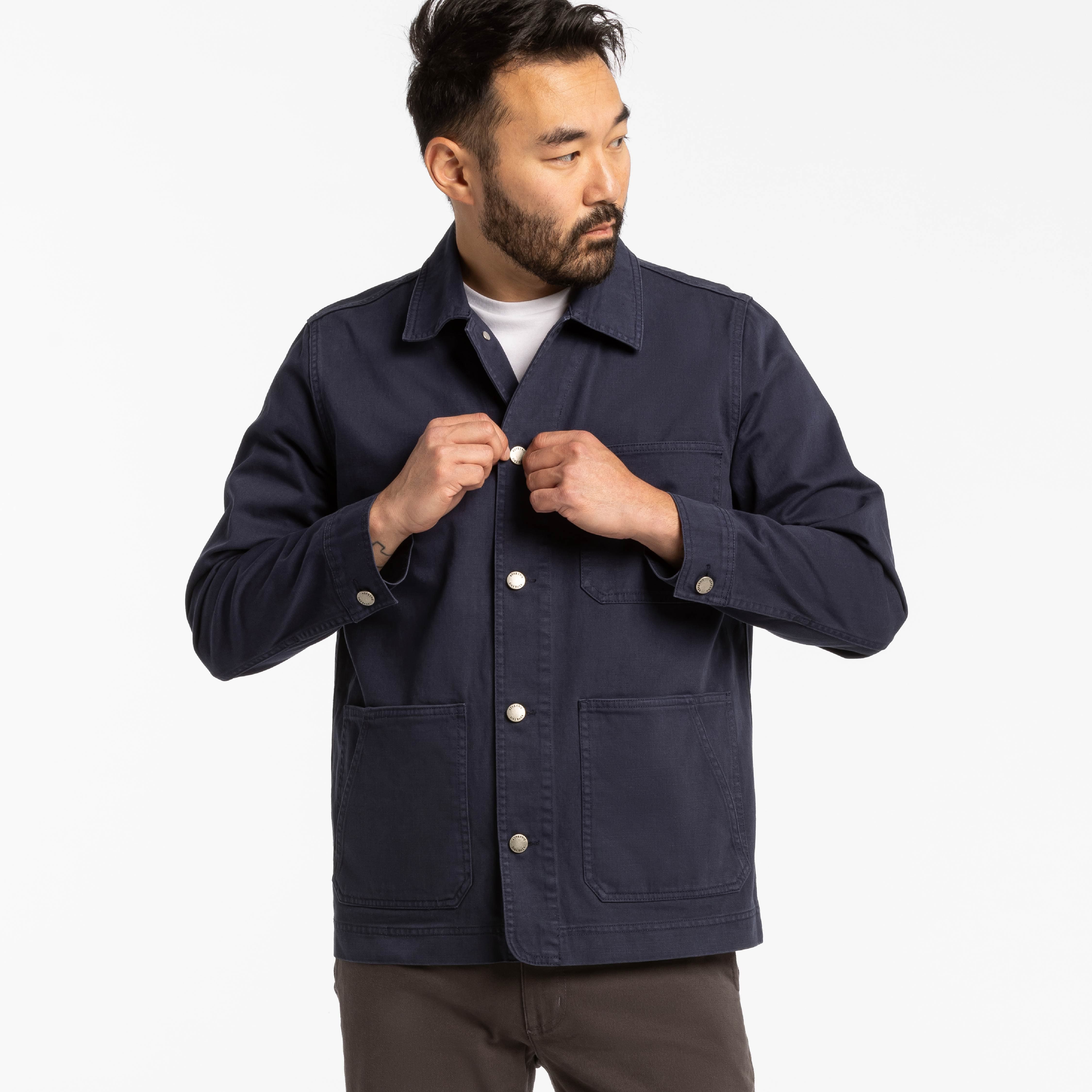 Navy Chore Jacket