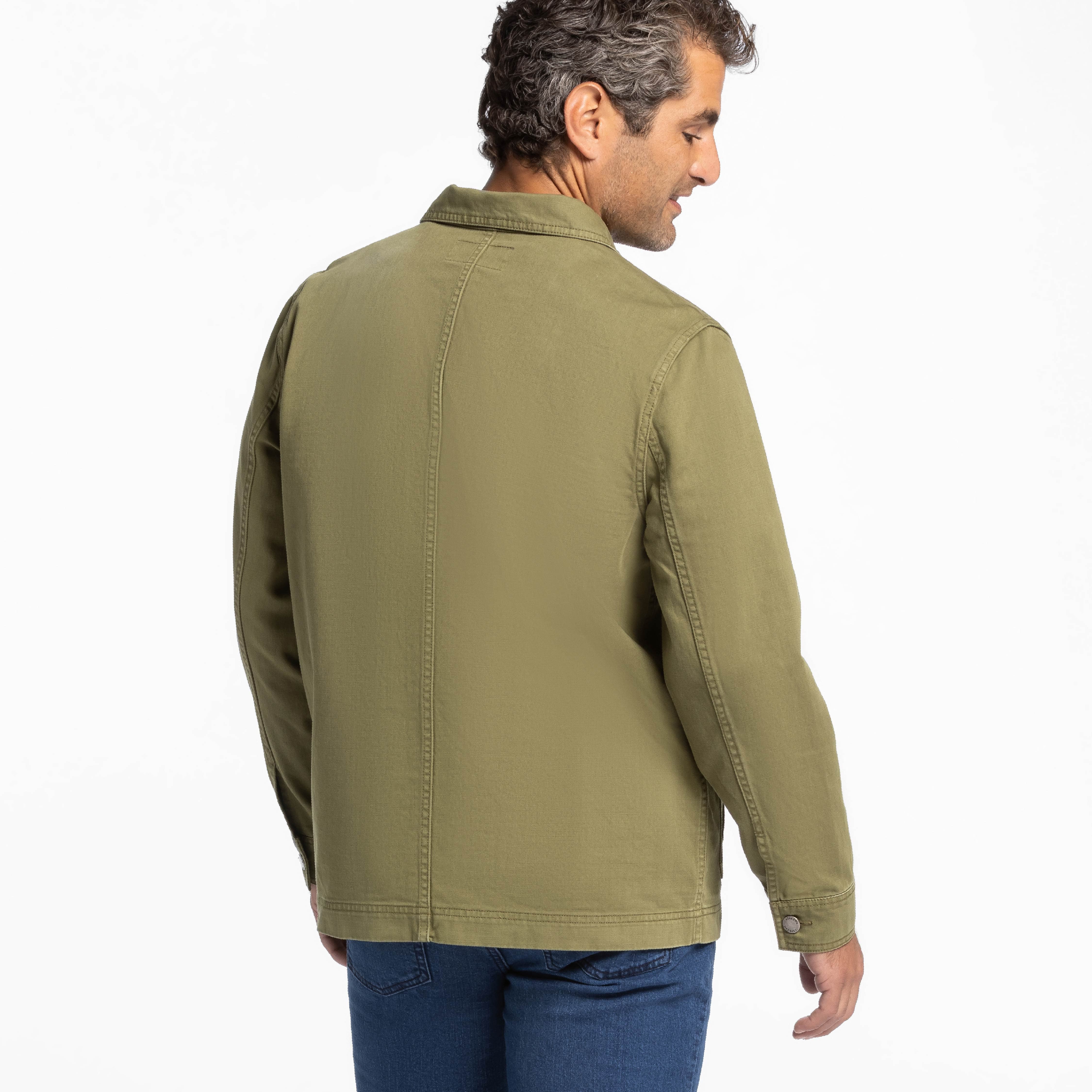 Olive Chore Jacket