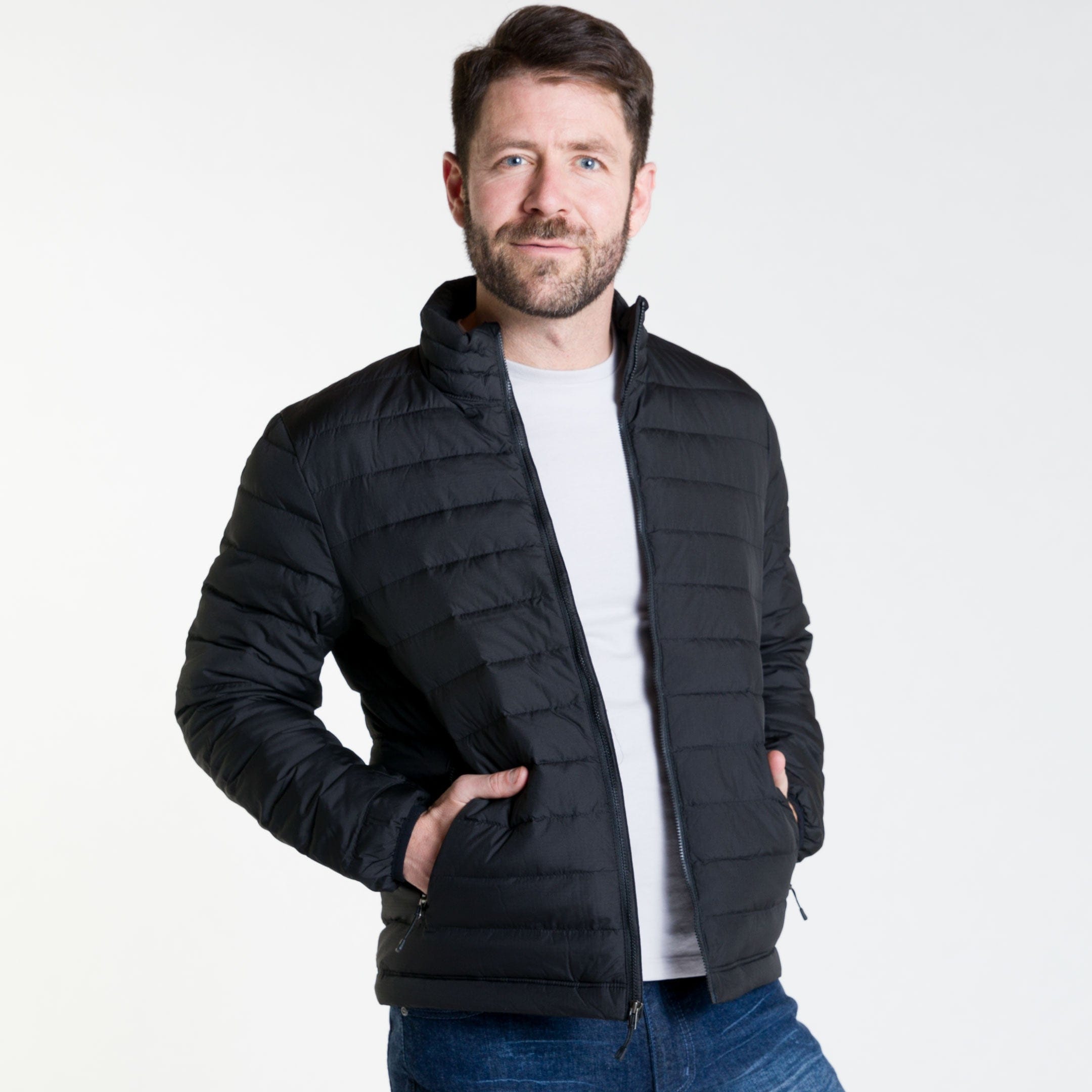 Black Fjord Down Jacket