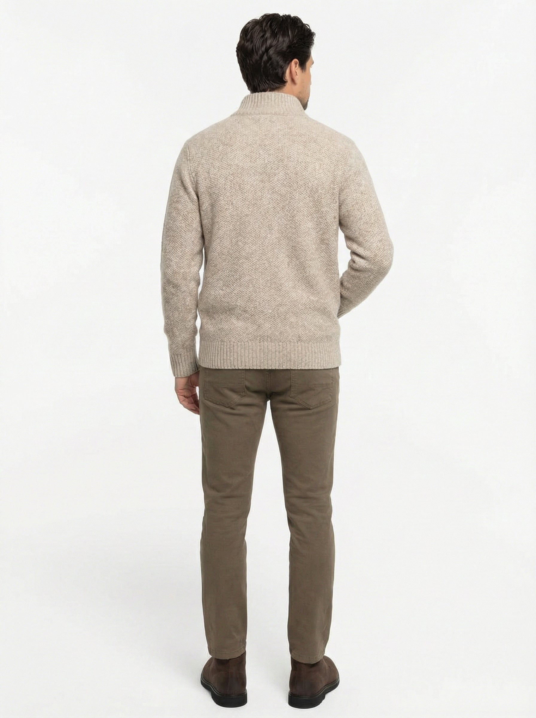 Classic Zip Cardigan