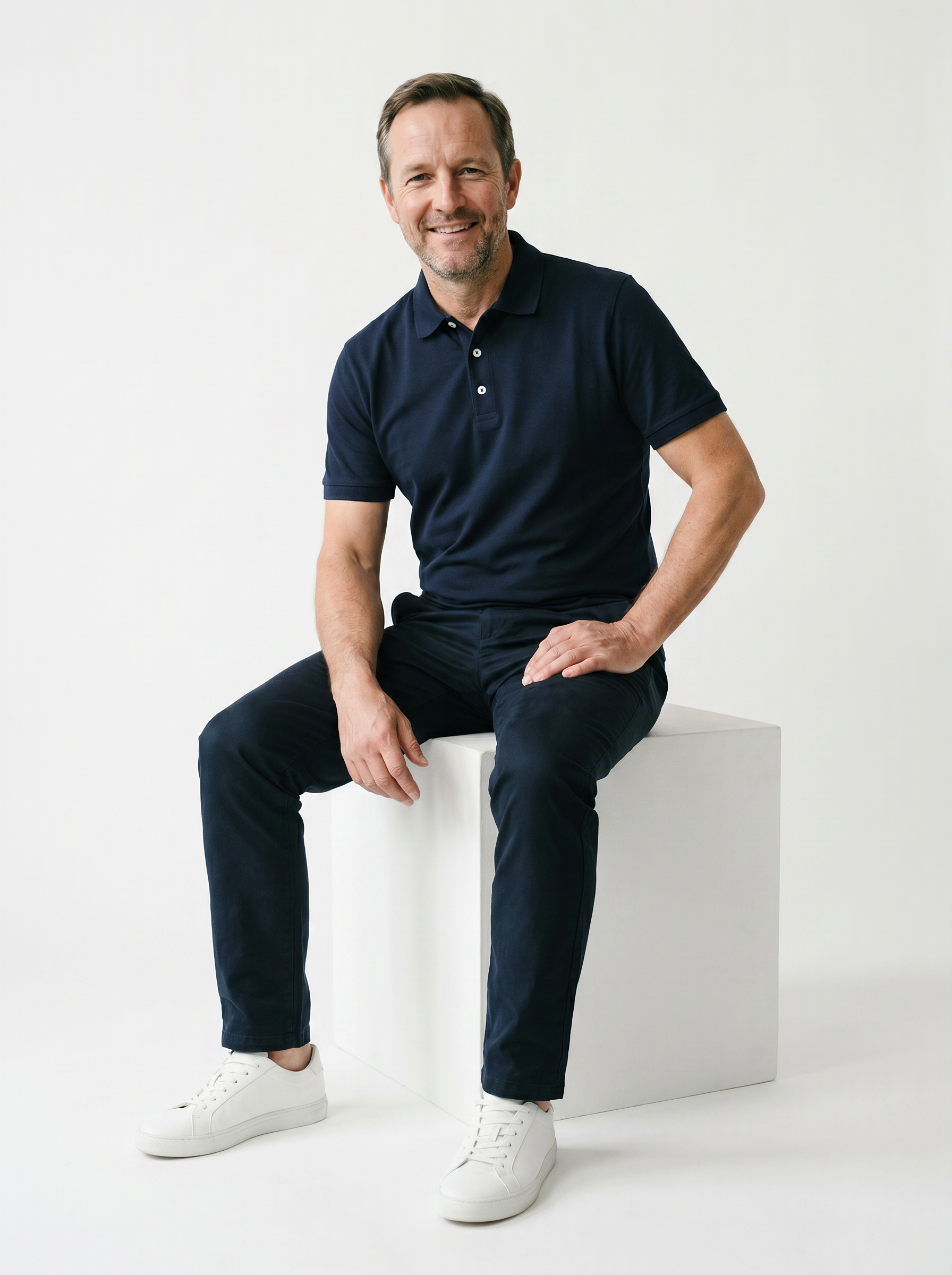 Tailrd Polo - Navy