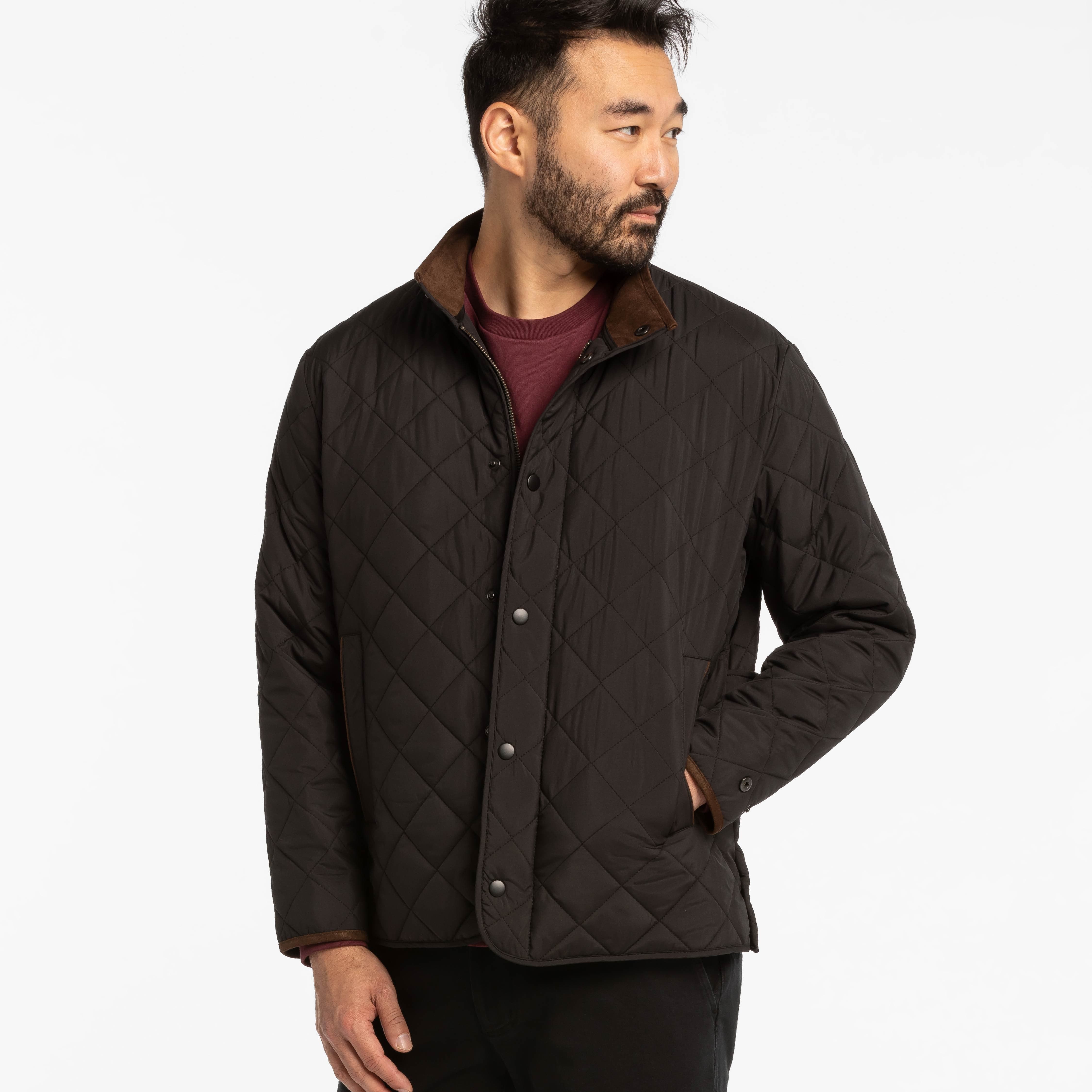 Black Quilted Jacket