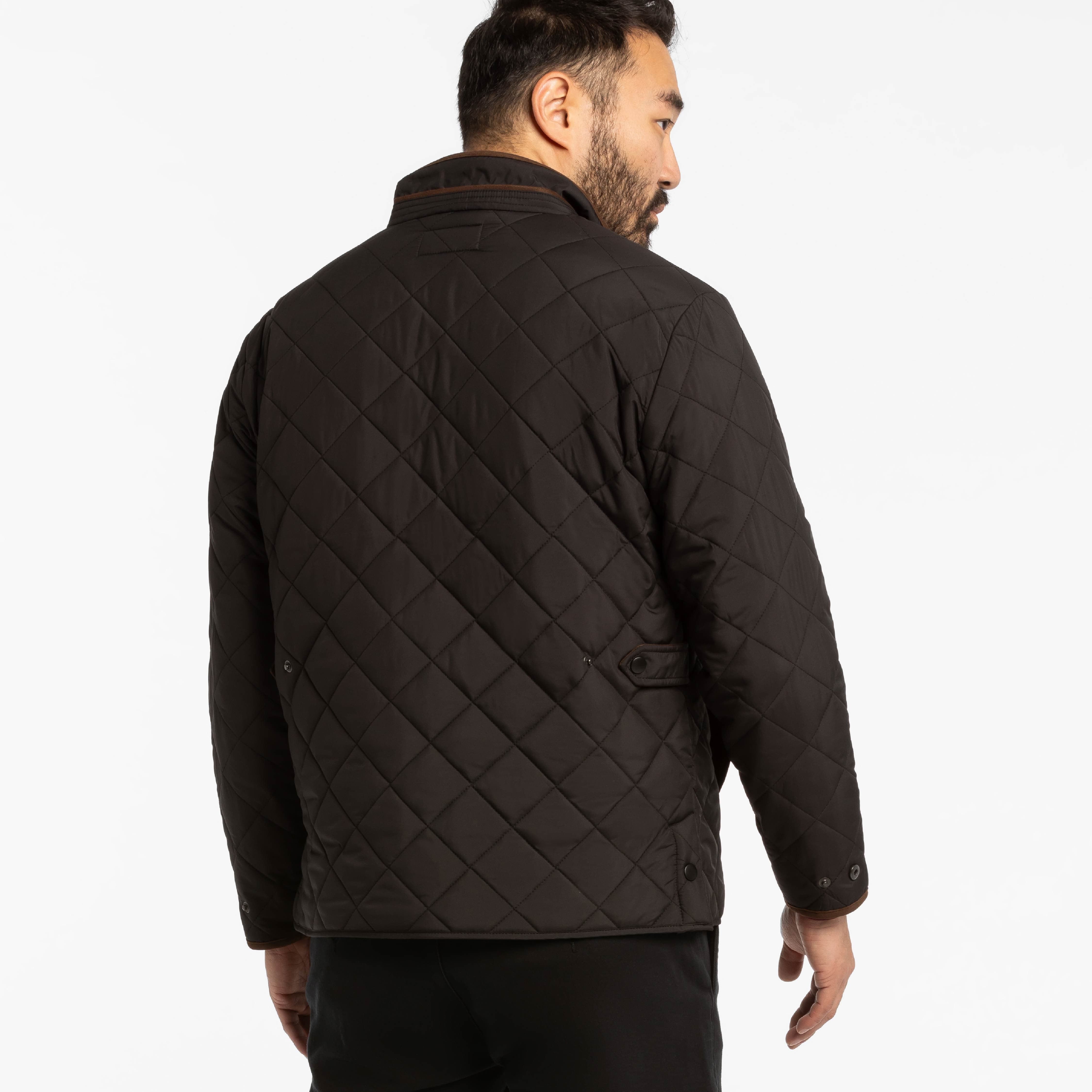 Black Quilted Jacket