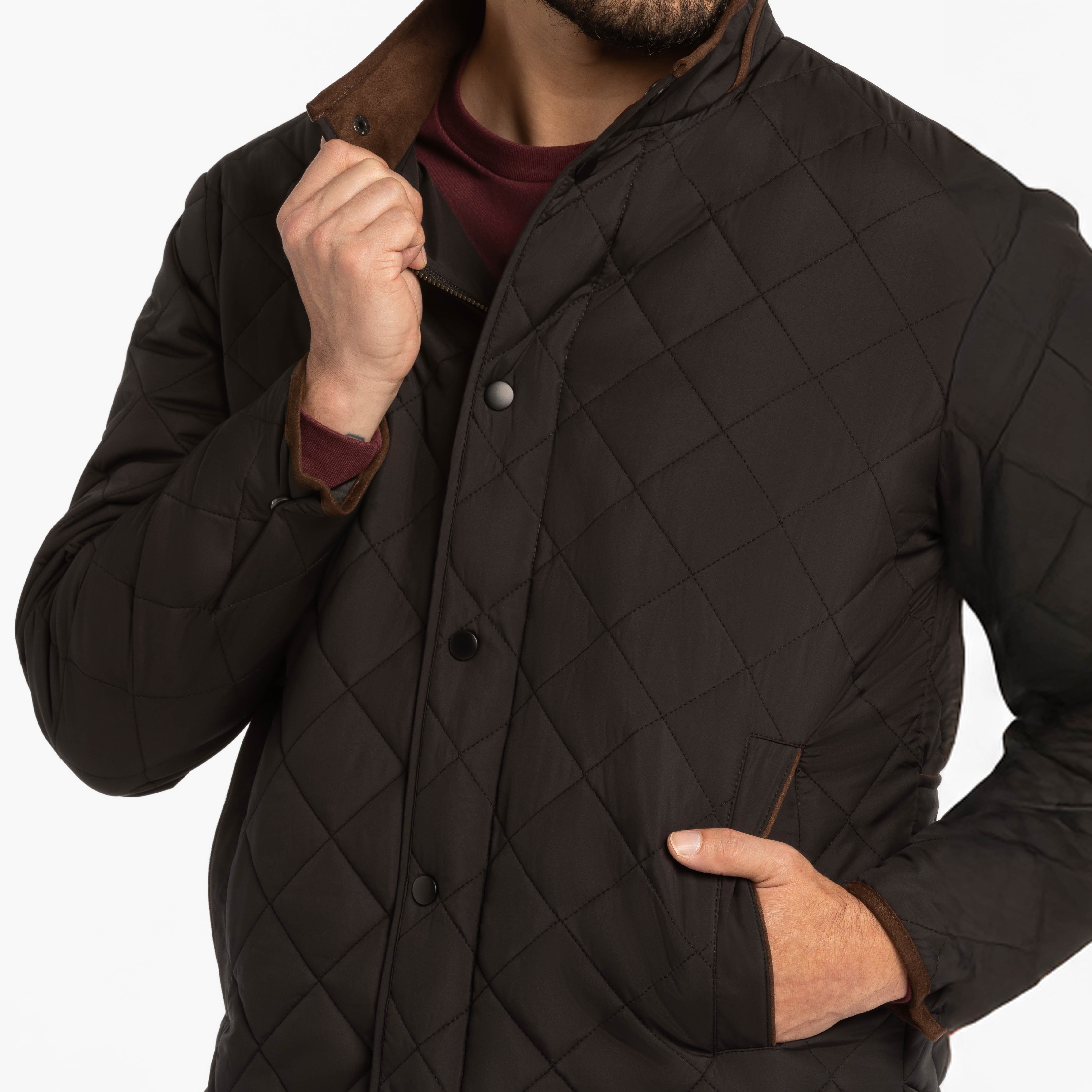 Black Quilted Jacket