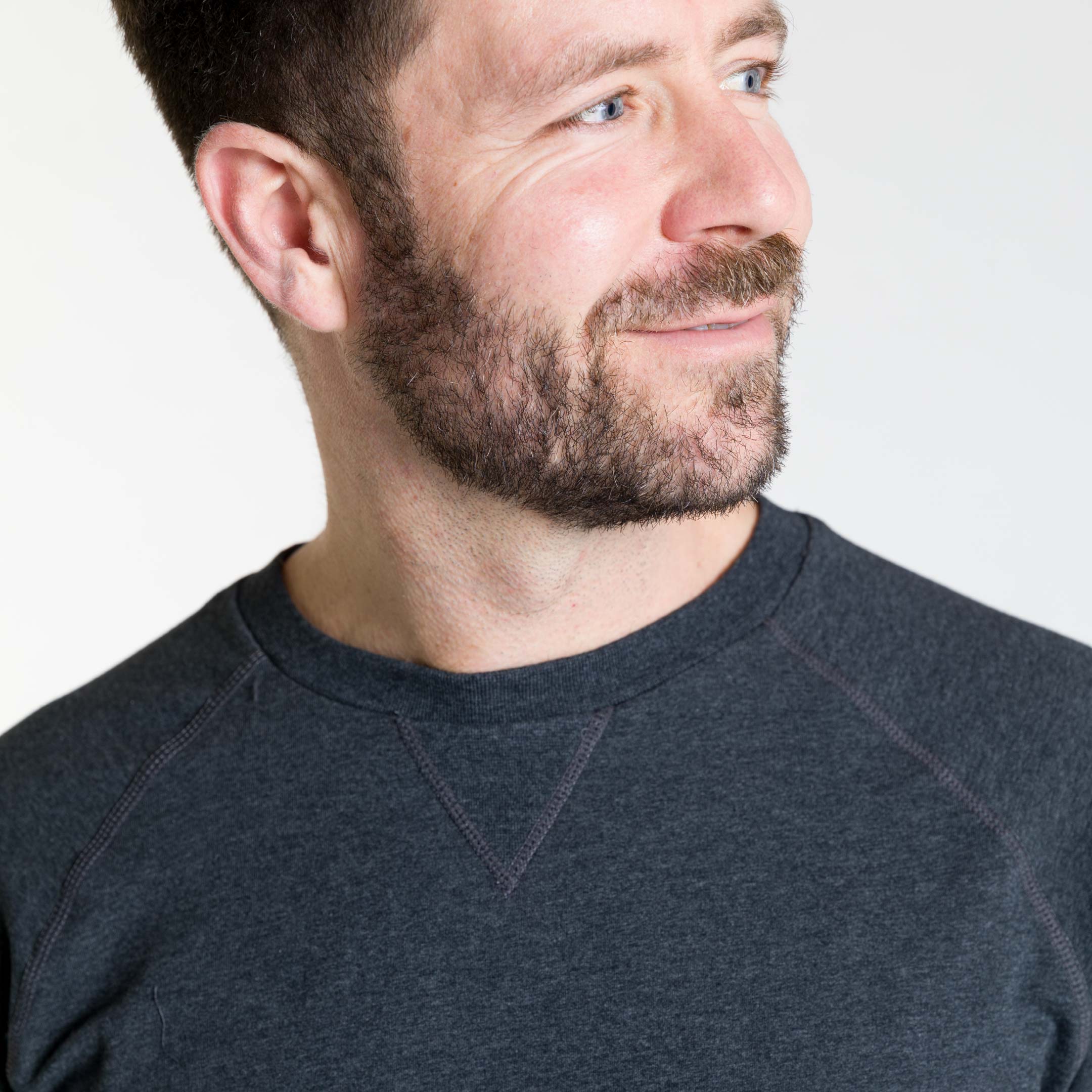 Charcoal French Terry Sweatshirt