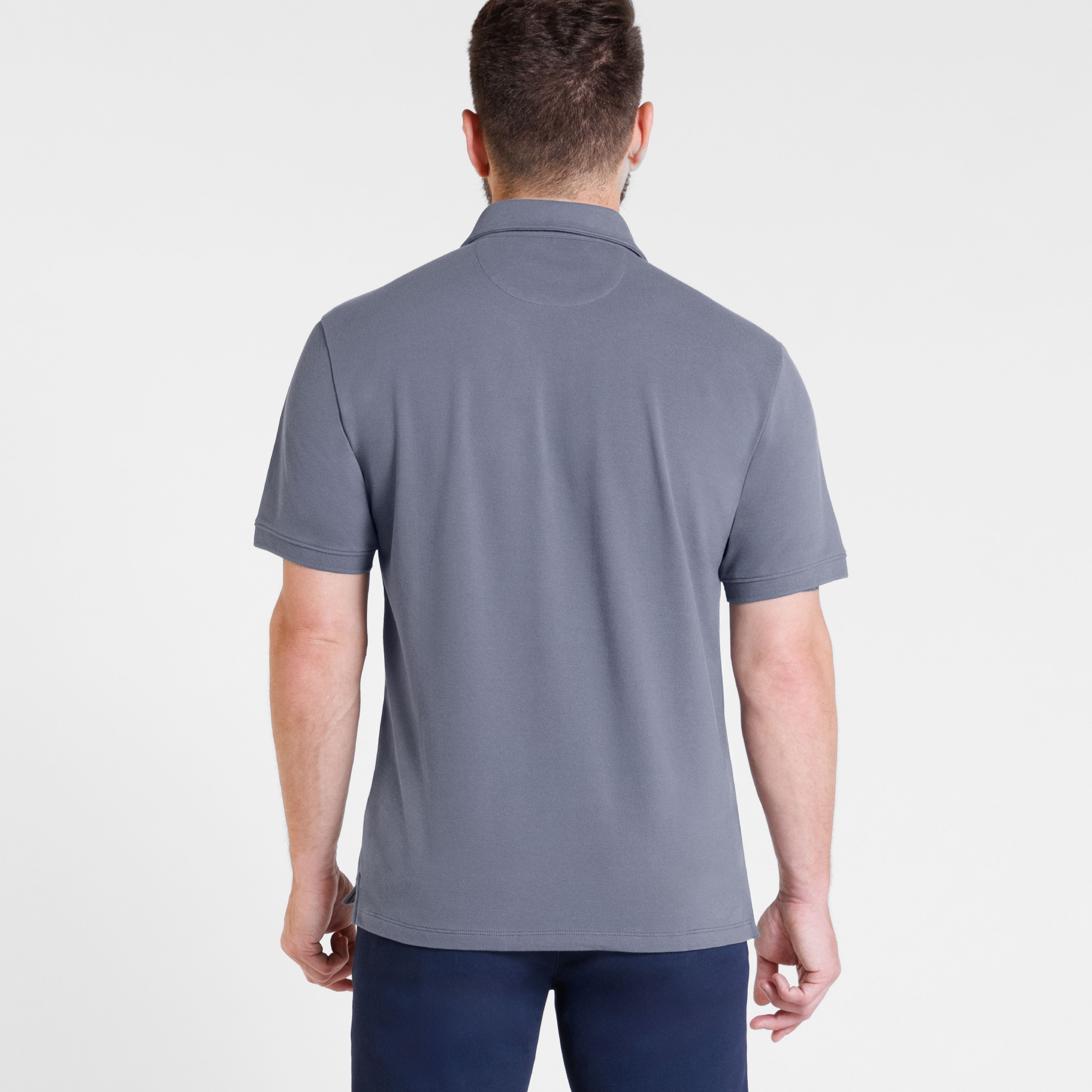 Steel Pique Daily Polo