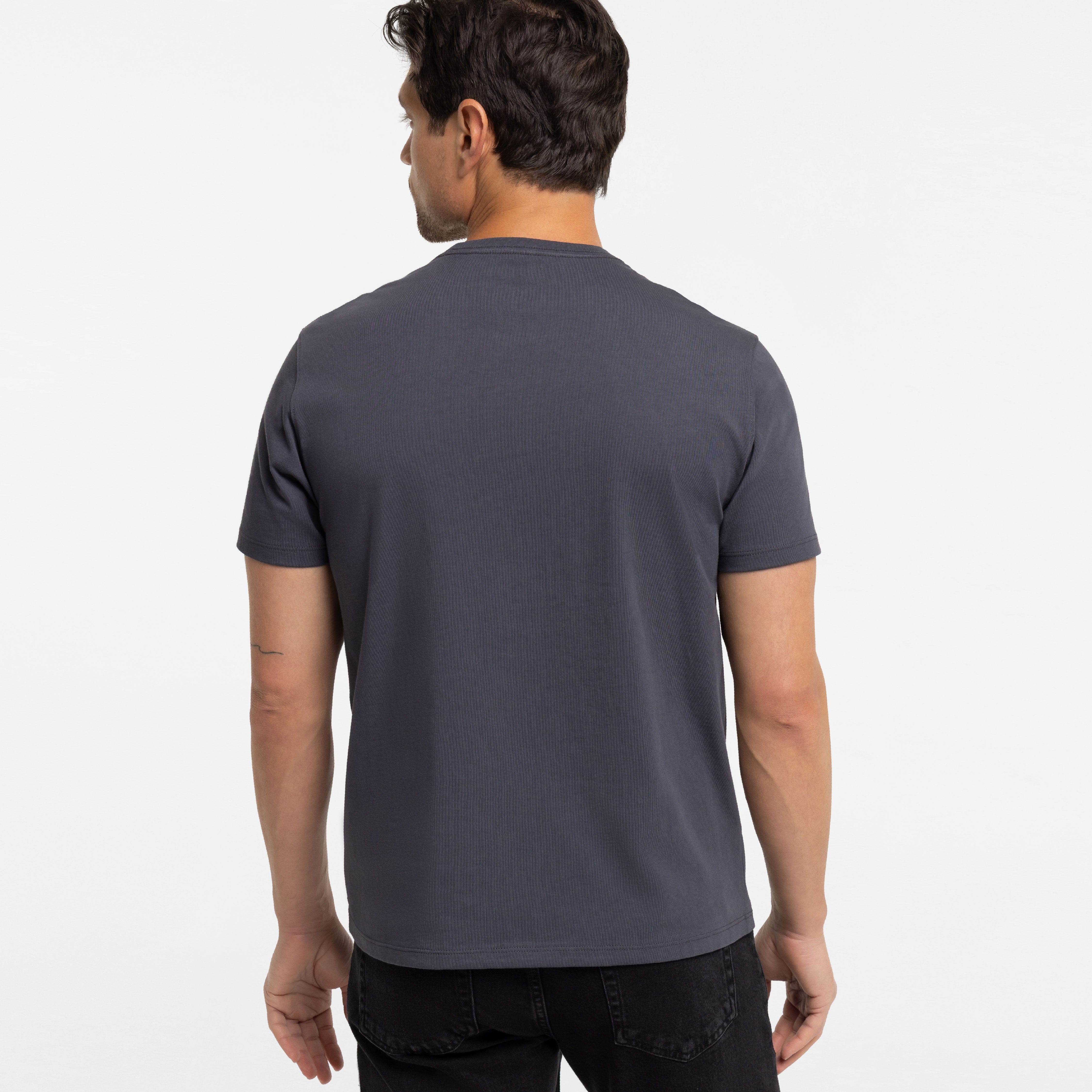 Ink Pima Cotton Crew Neck Tee