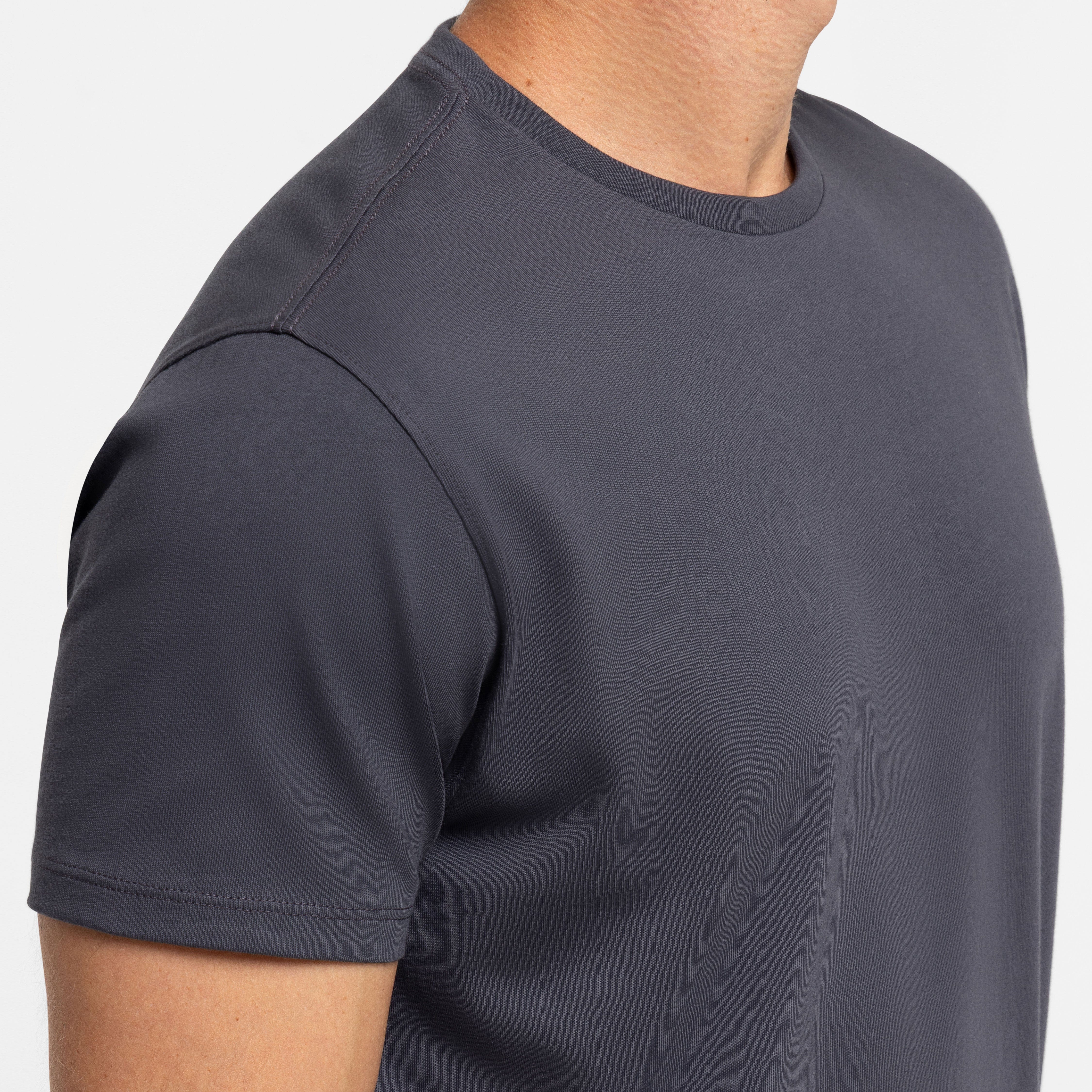 Ink Pima Cotton Crew Neck Tee