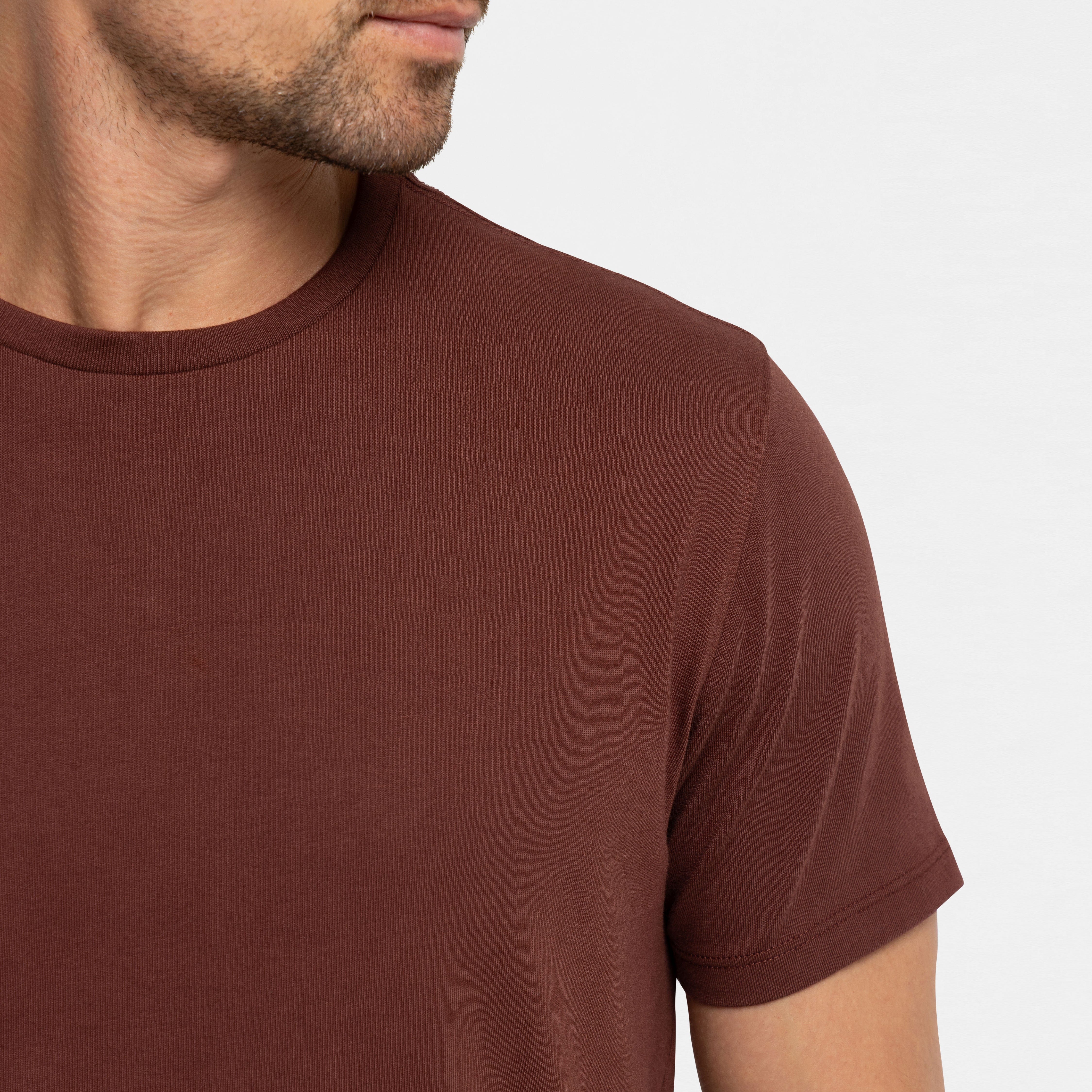 Rum Pima Cotton Crew Neck Tee