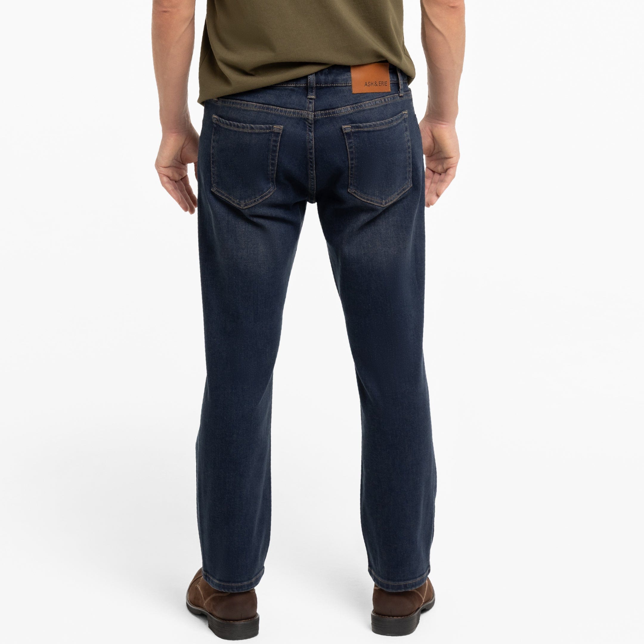 Straight Fit Dark Wash Midtown Jeans