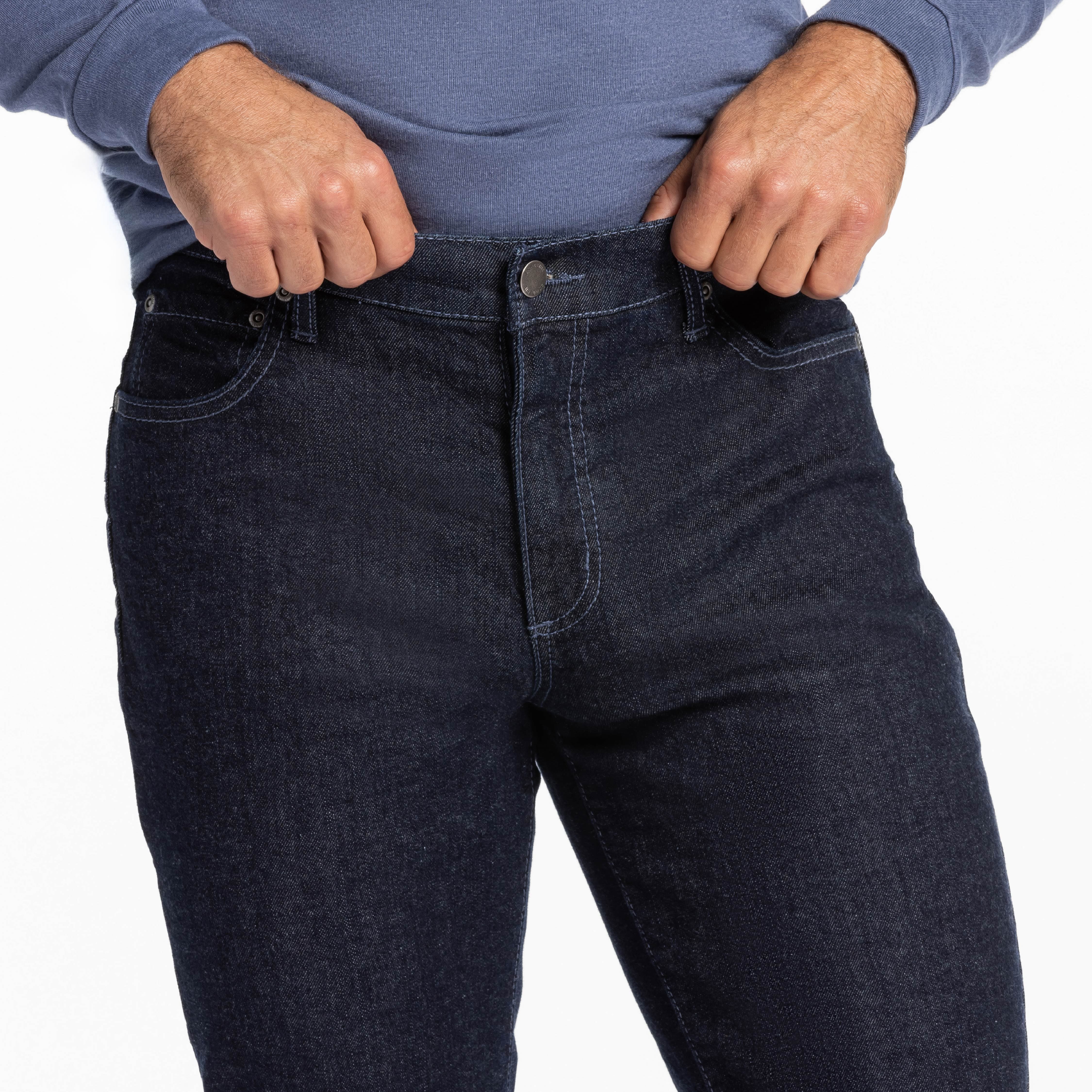 Straight Fit Indigo Wash Essential Jeans