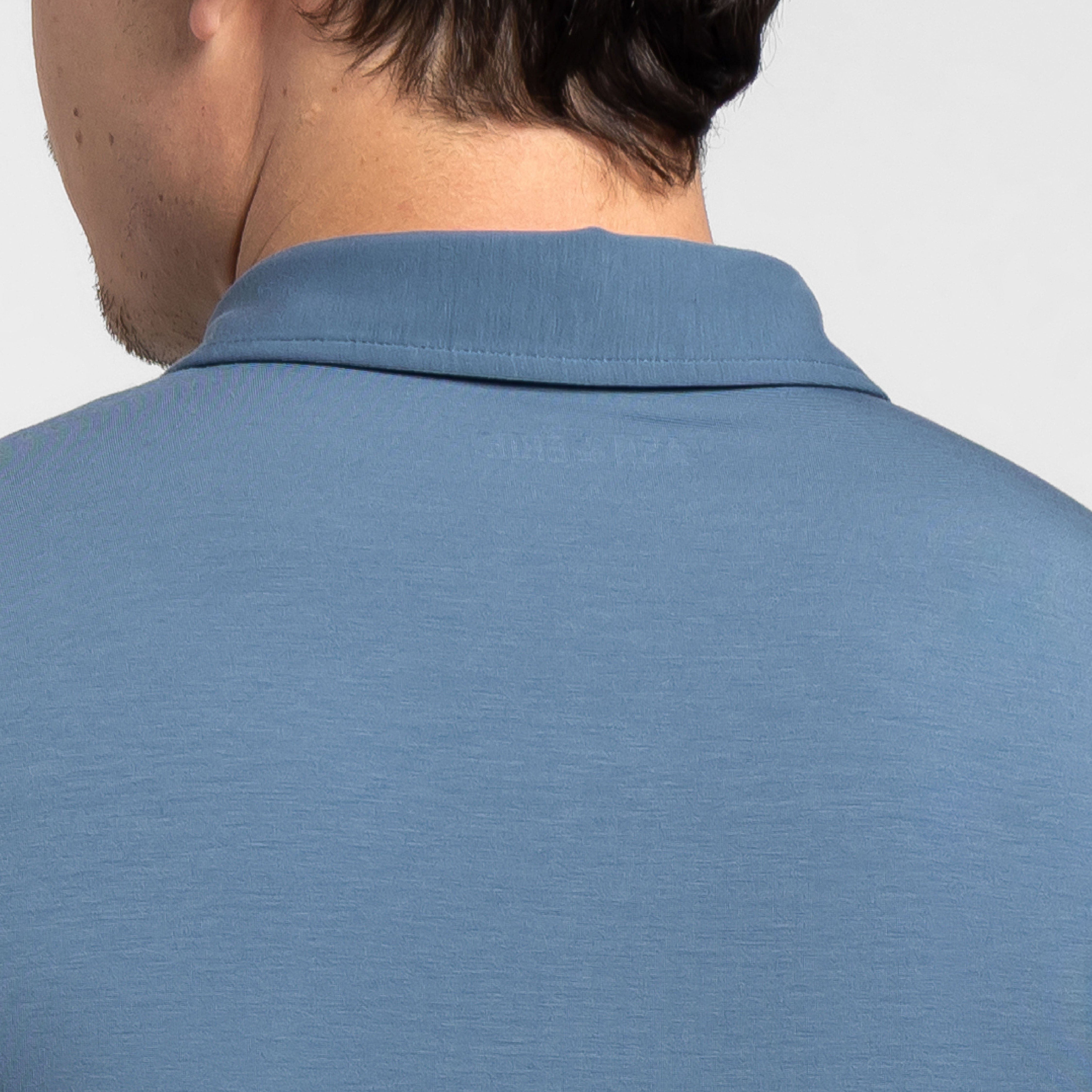 Carbon Blue Tech Polo