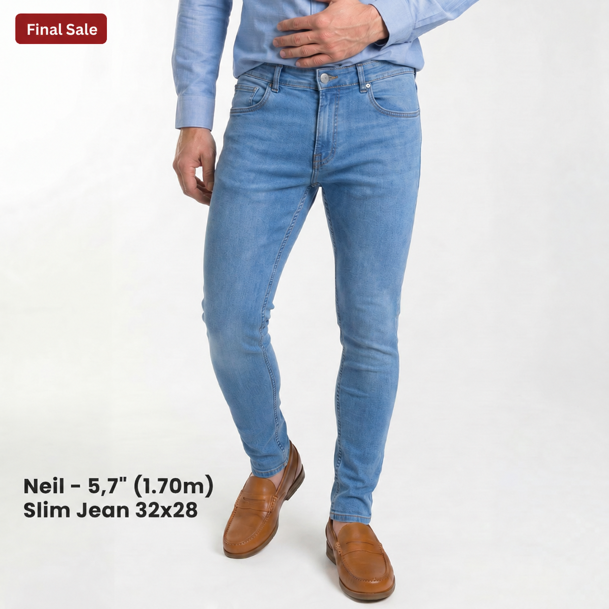 Light Wash Hudson Jeans Slim Fit