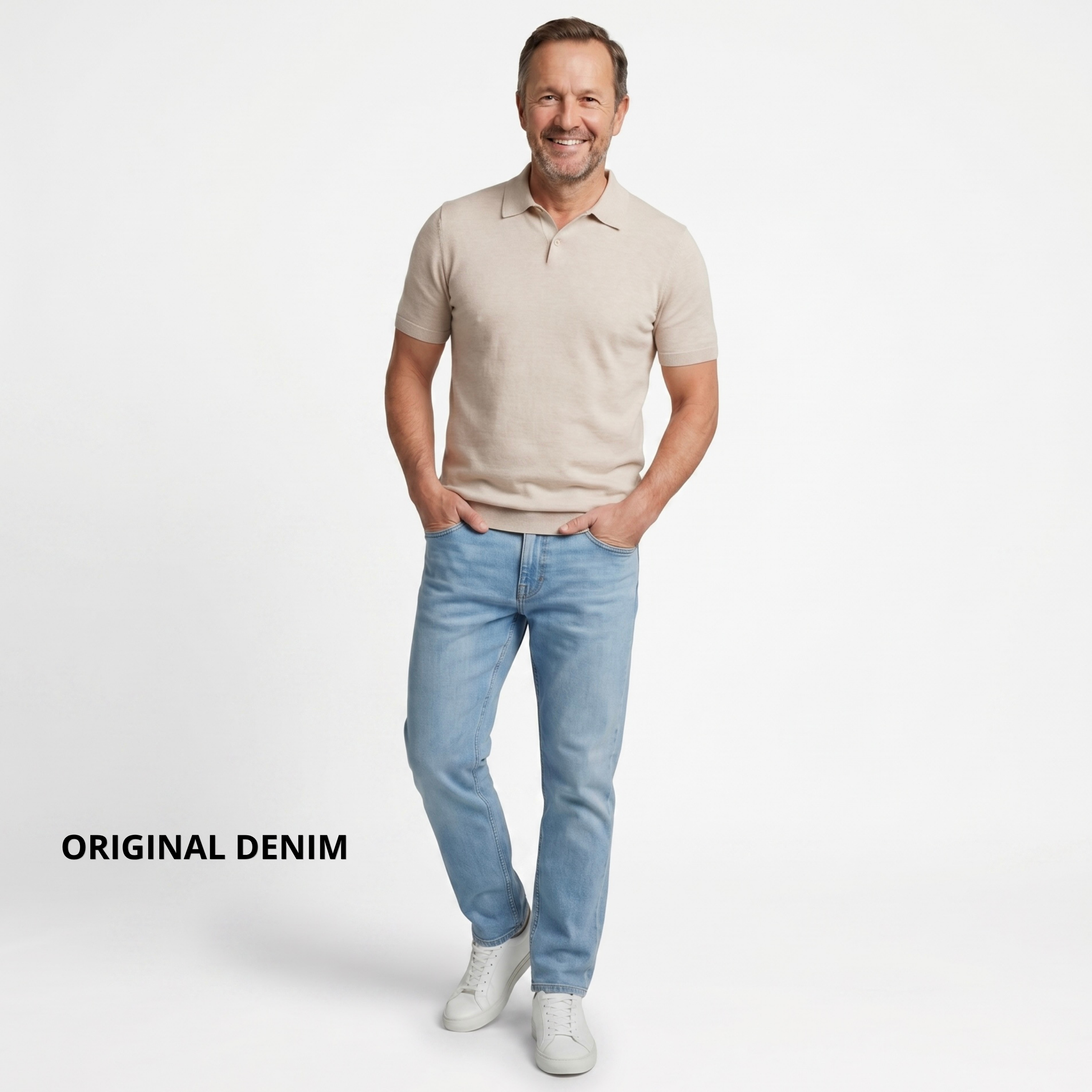 Full Ridge Jean - Light Blue