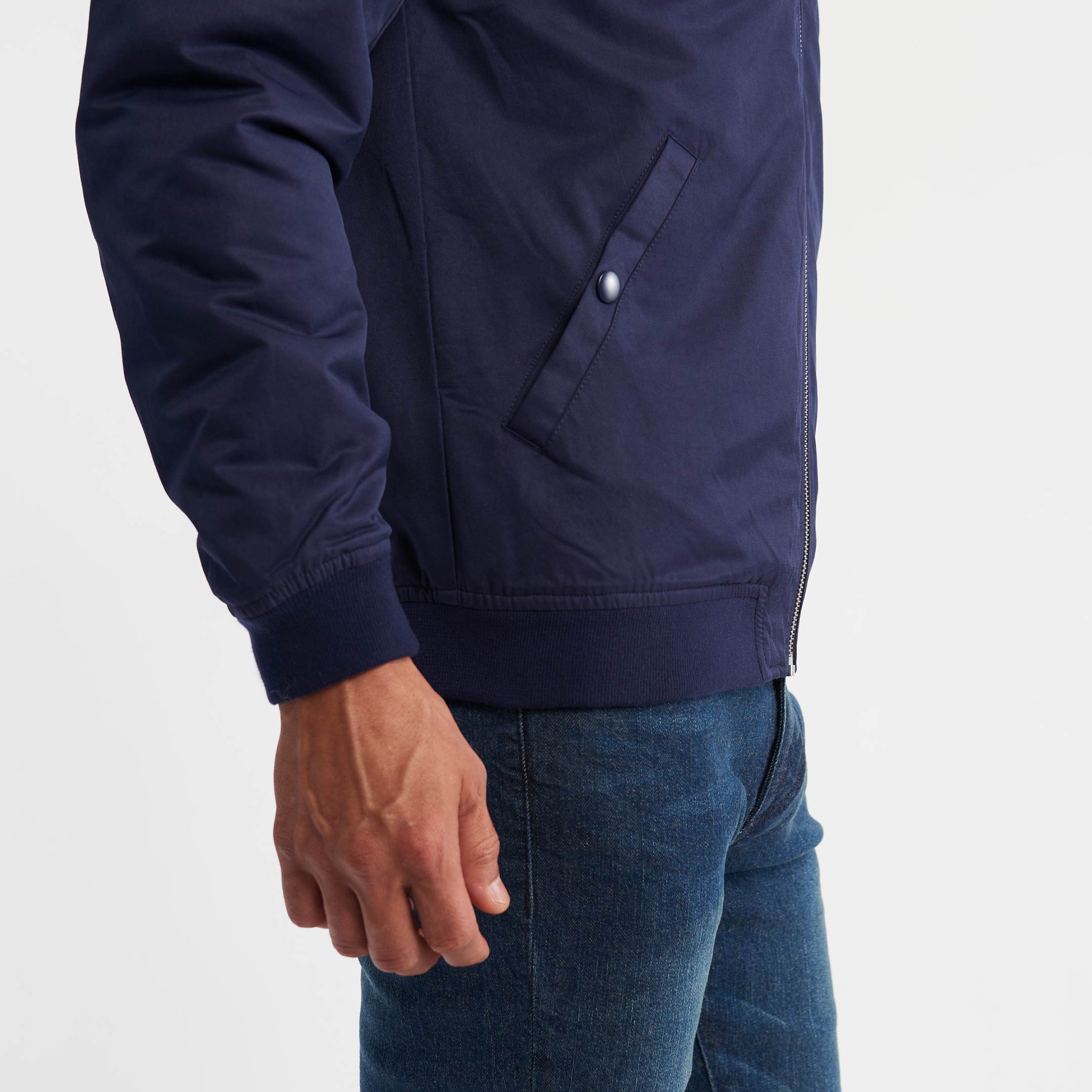 Navy Bomber Jacket