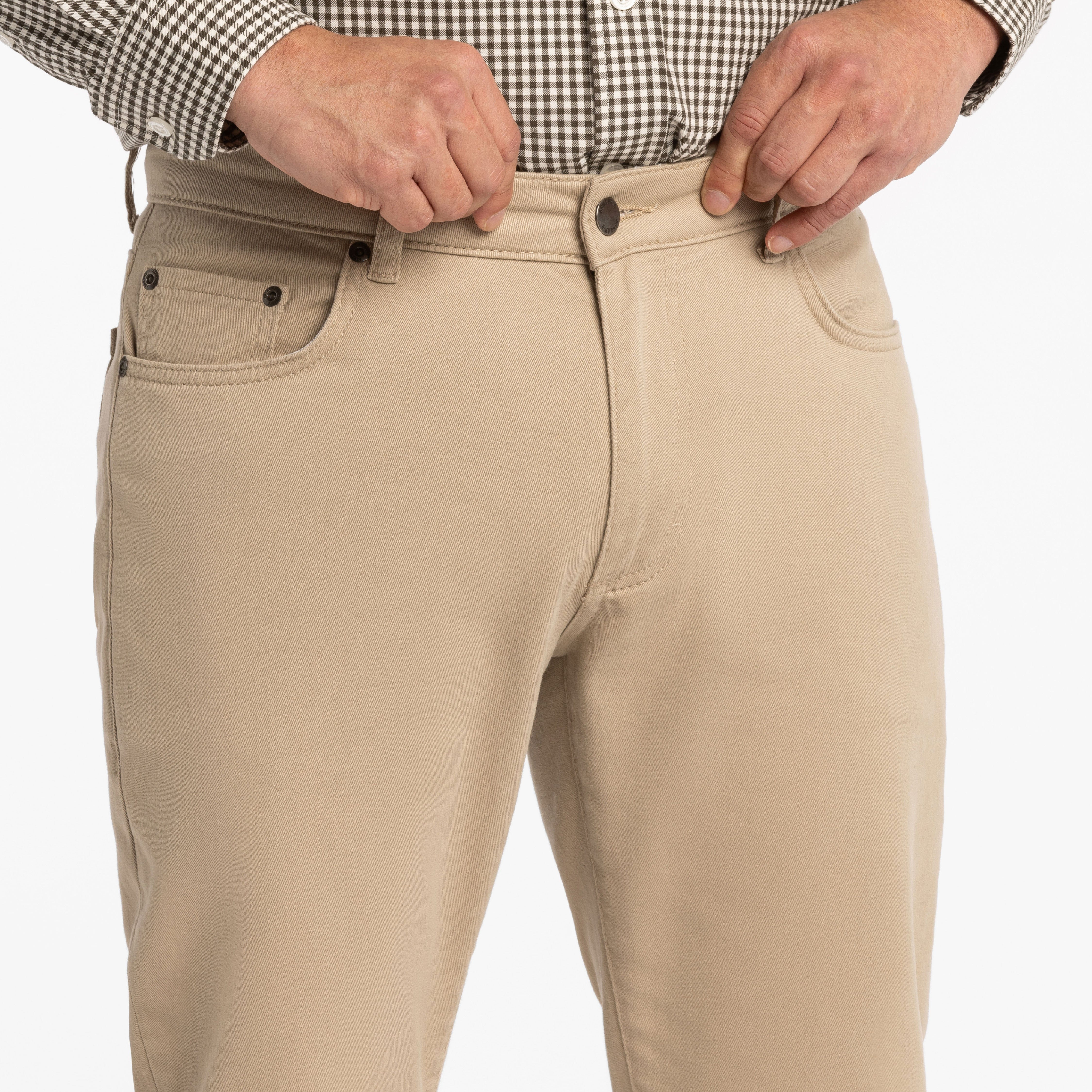 Stone 5-Pocket Chino