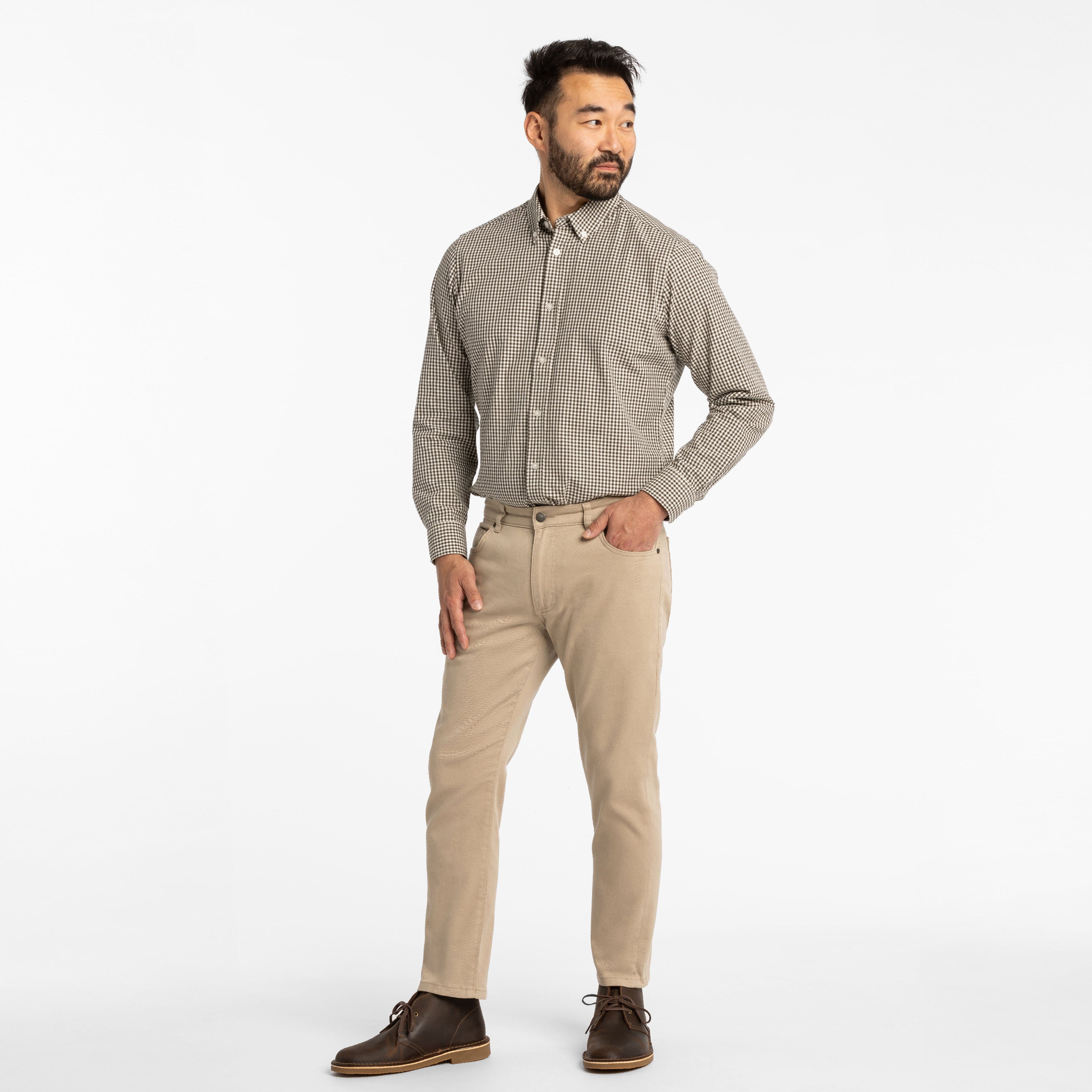 Stone 5-Pocket Chino