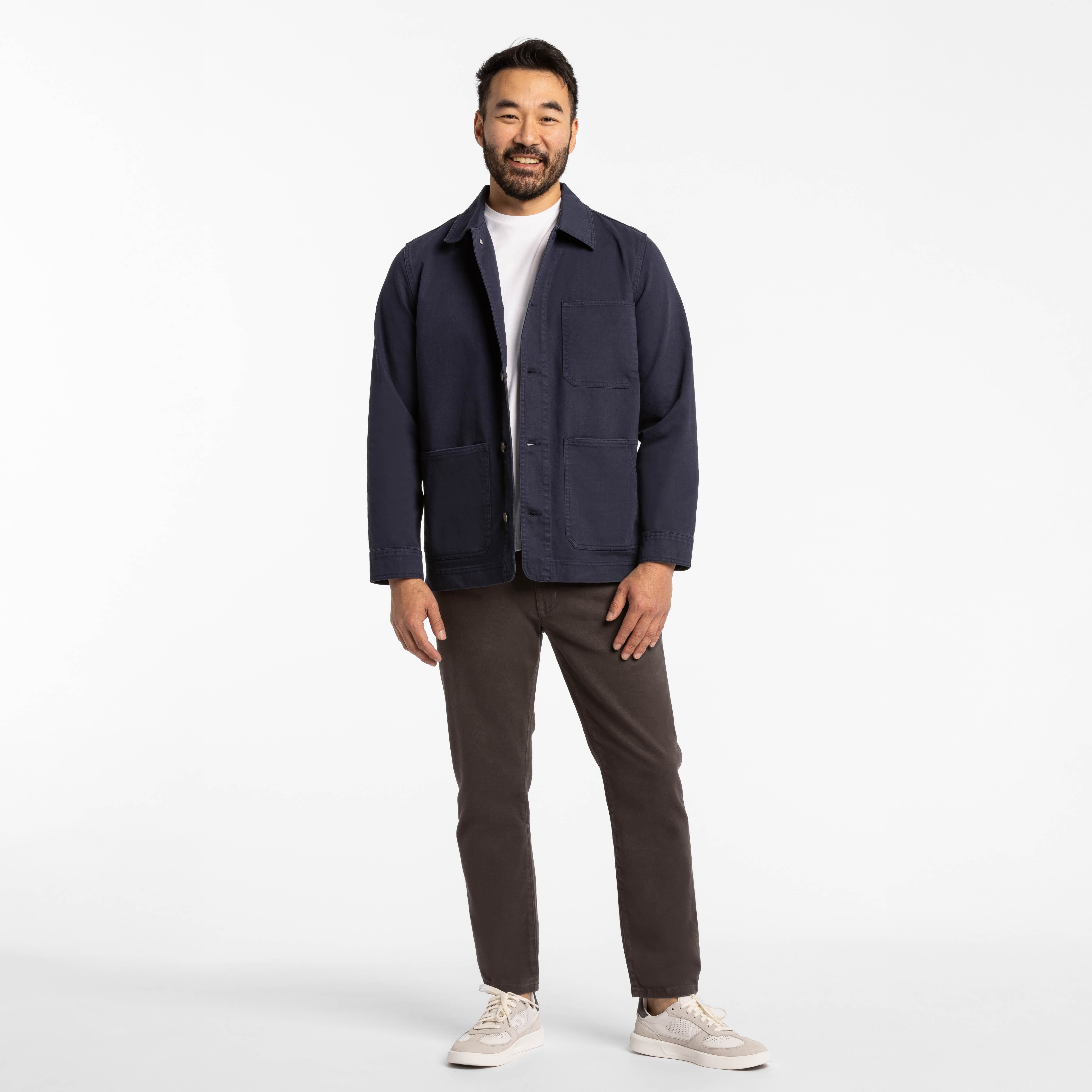 Navy Chore Jacket