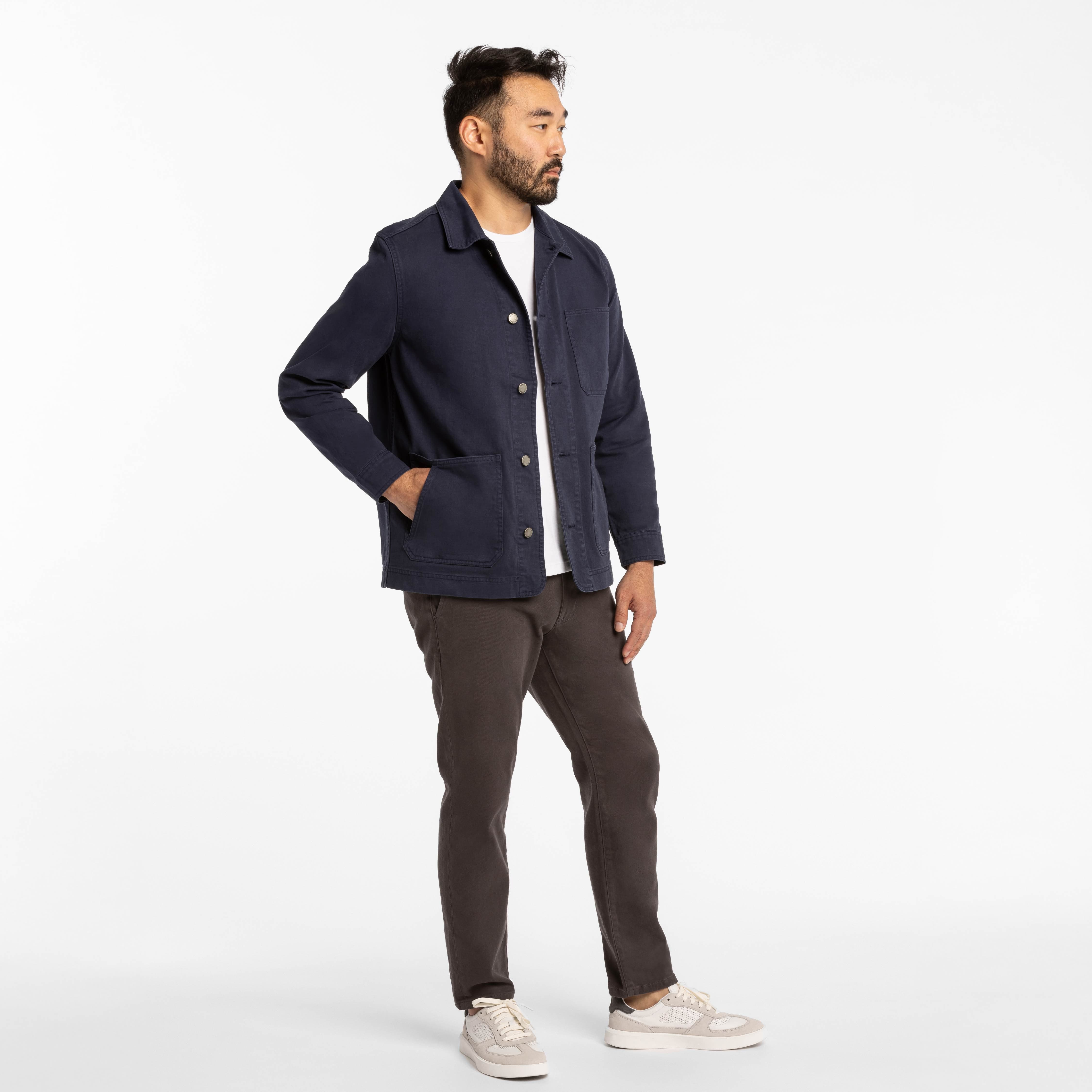 Navy Chore Jacket