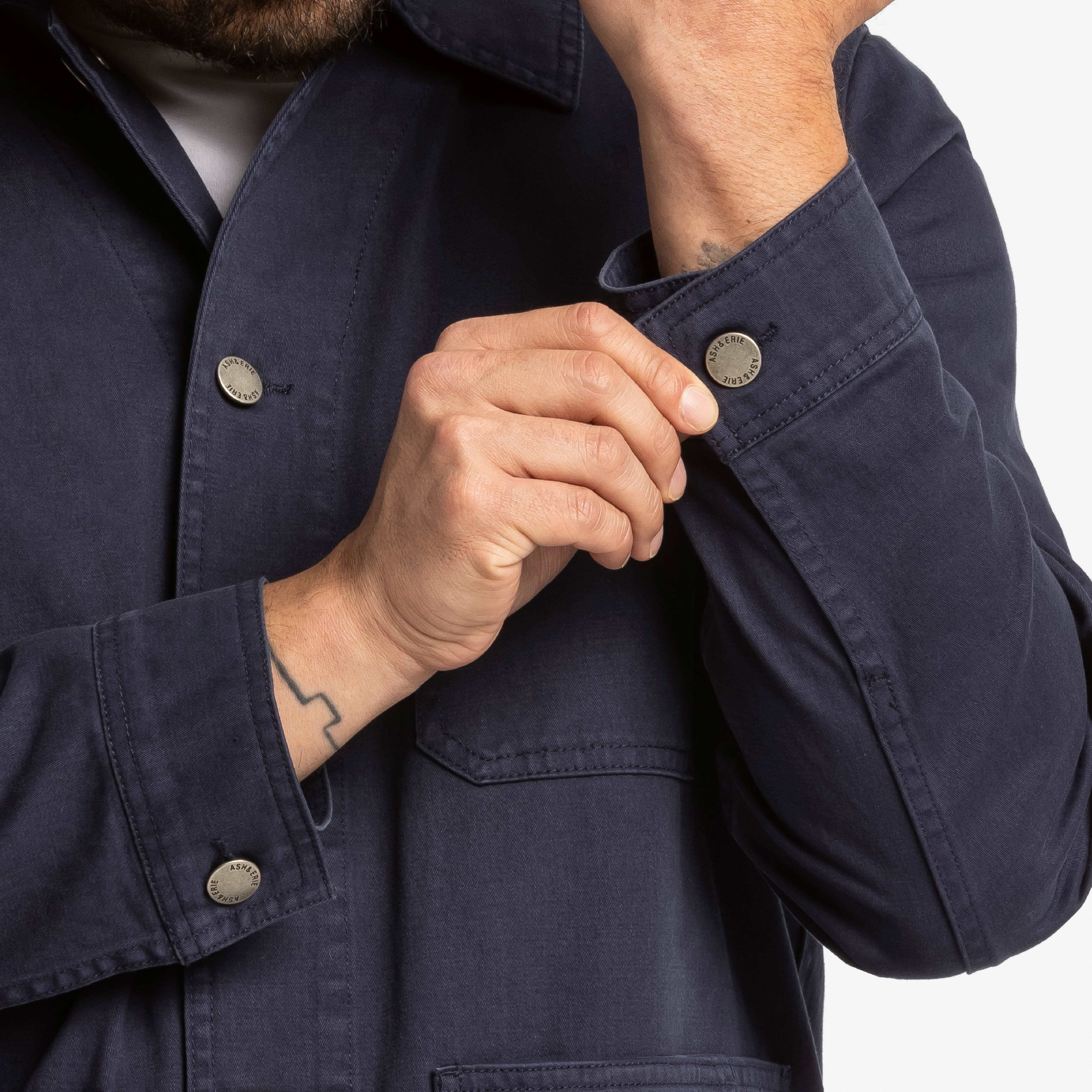 Navy Chore Jacket