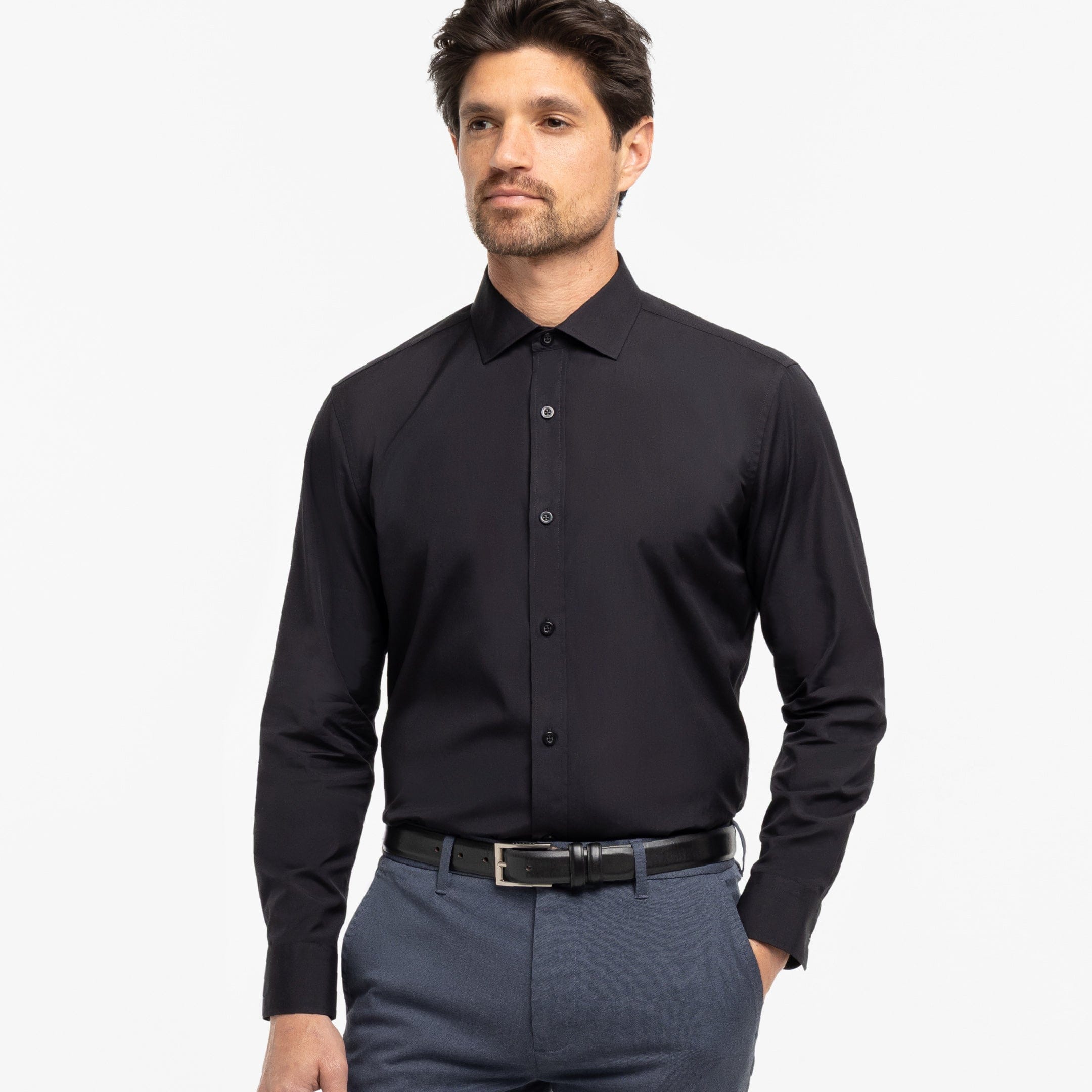 Black Dress Shirt