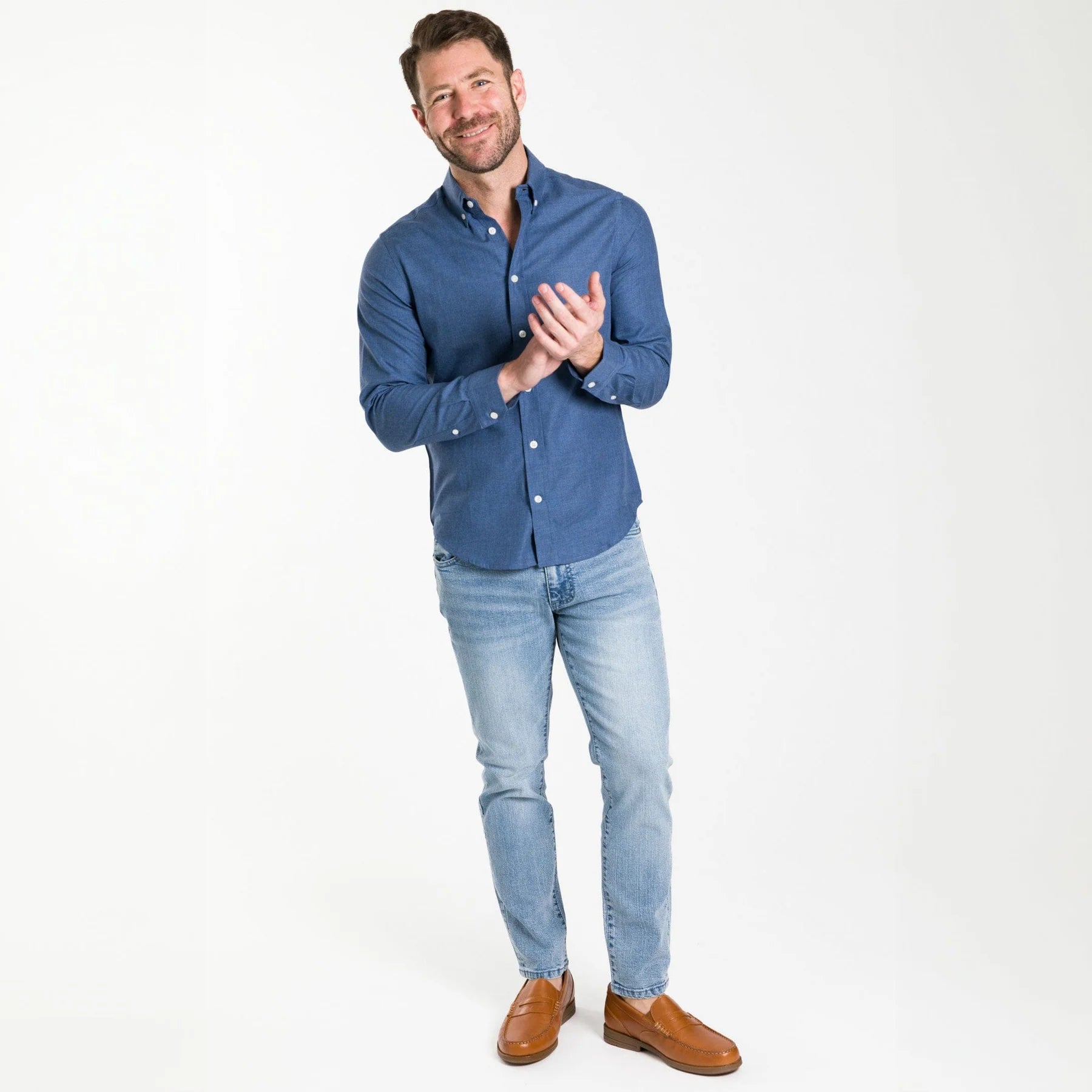 Full Ridge Jean - Light Blue