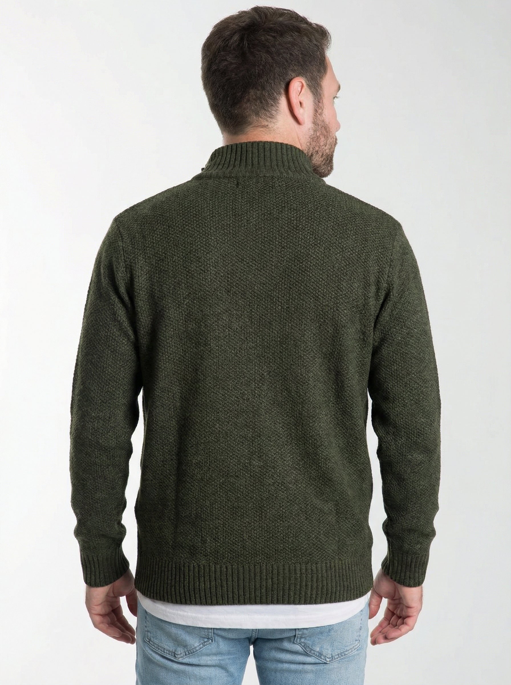 Classic Zip Cardigan