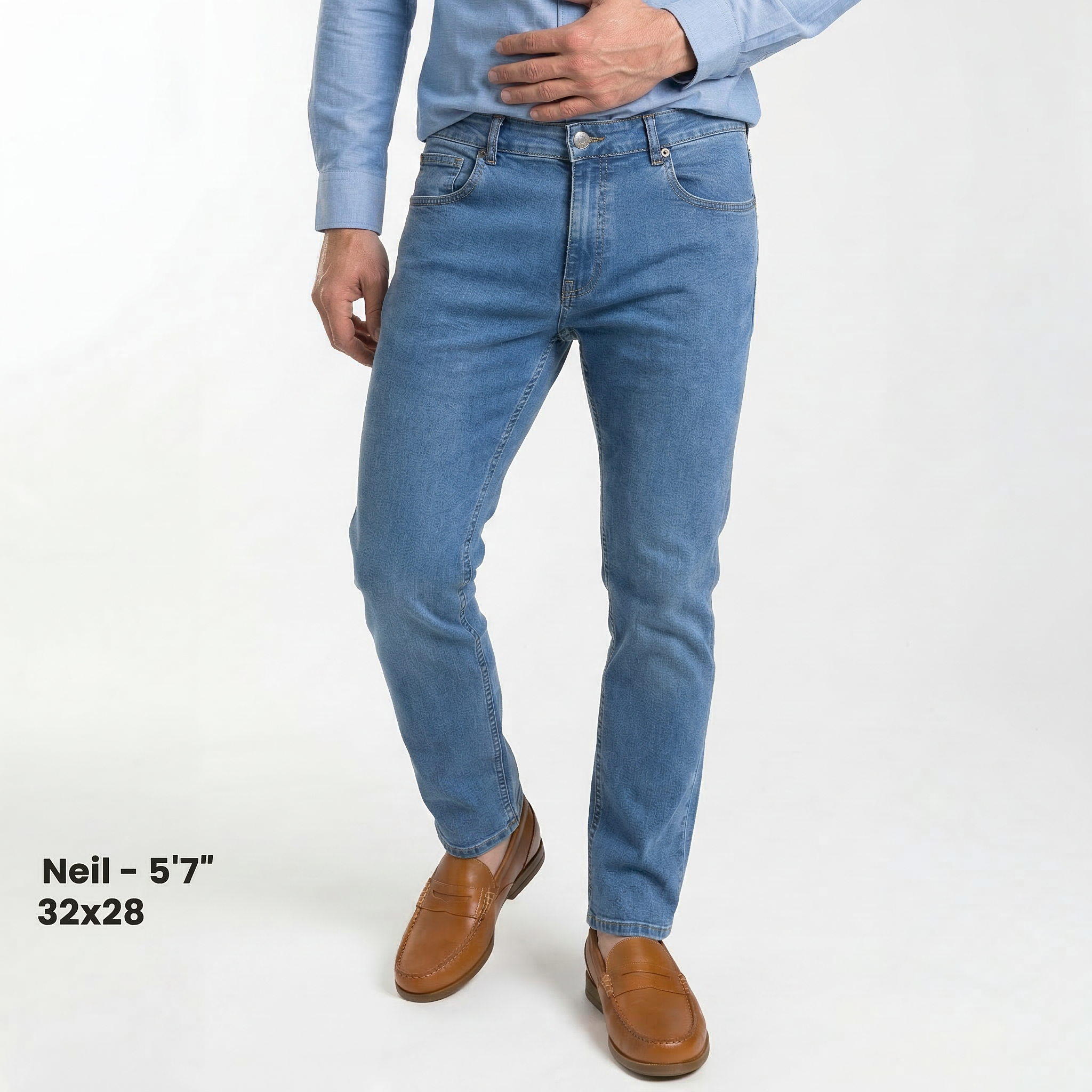 Light Wash Hudson Light Stretch Jeans