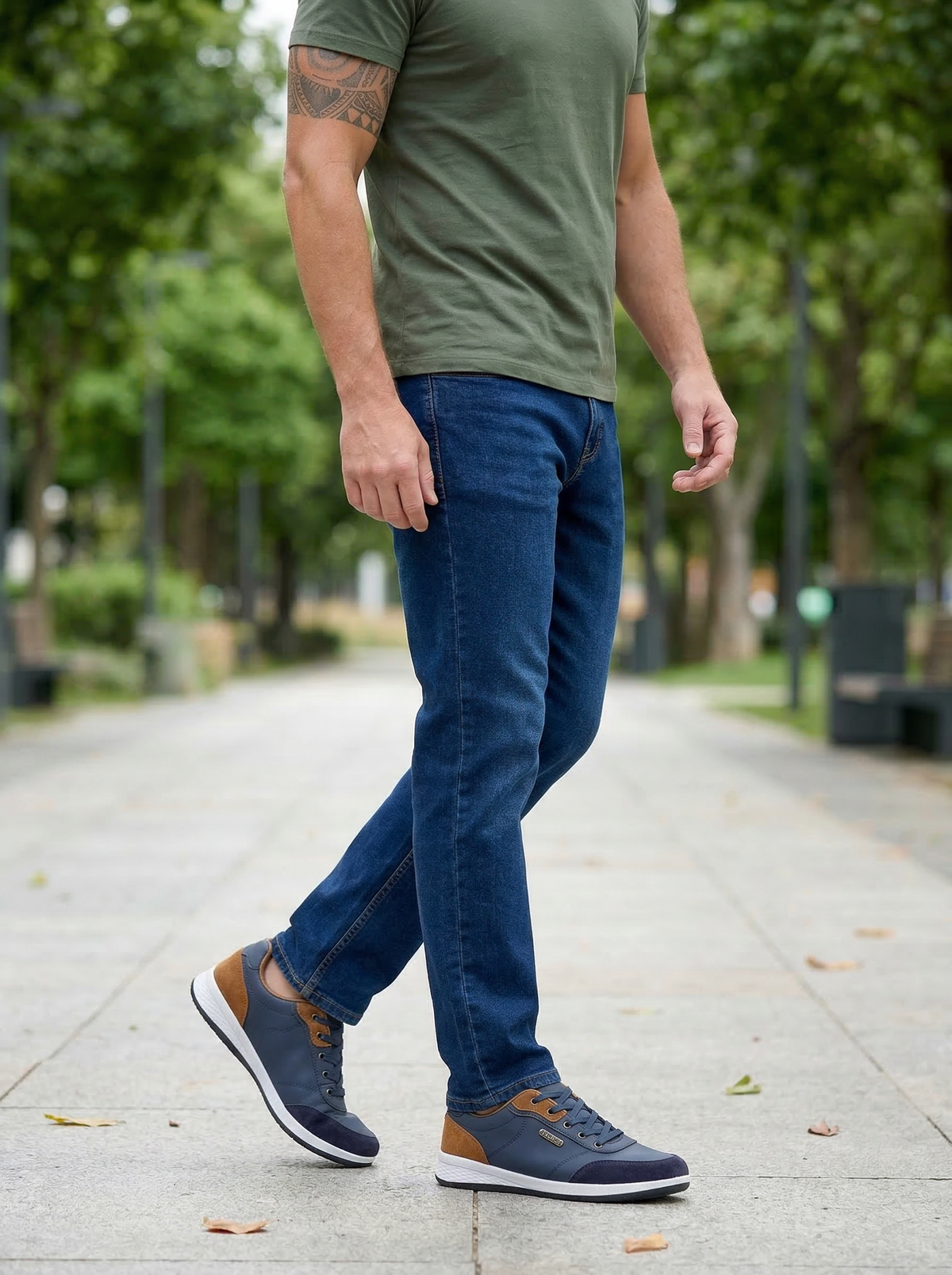 Weston Classic Trainer - Midnight Navy