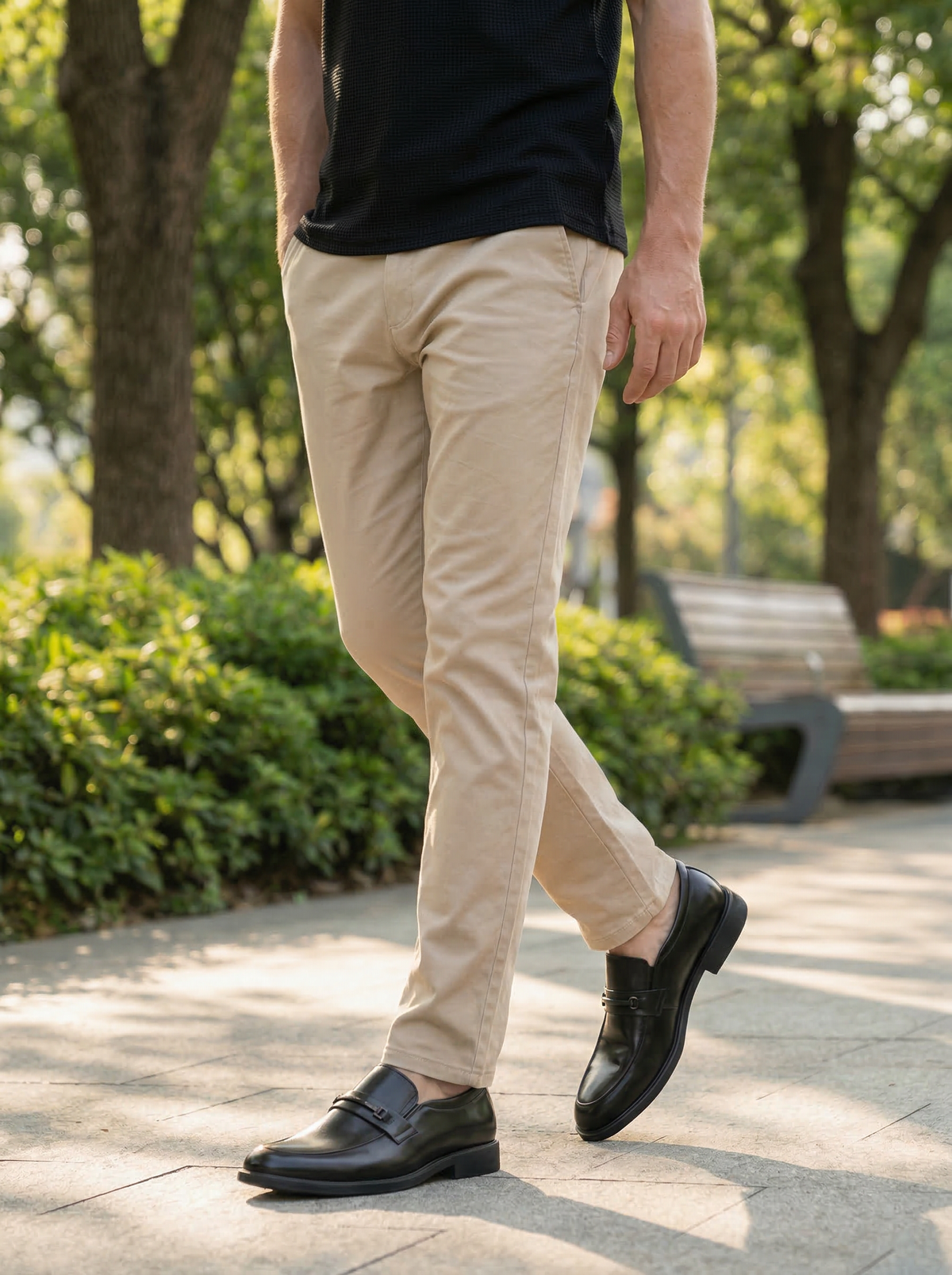 Classic Leather Loafer - Onyx Black