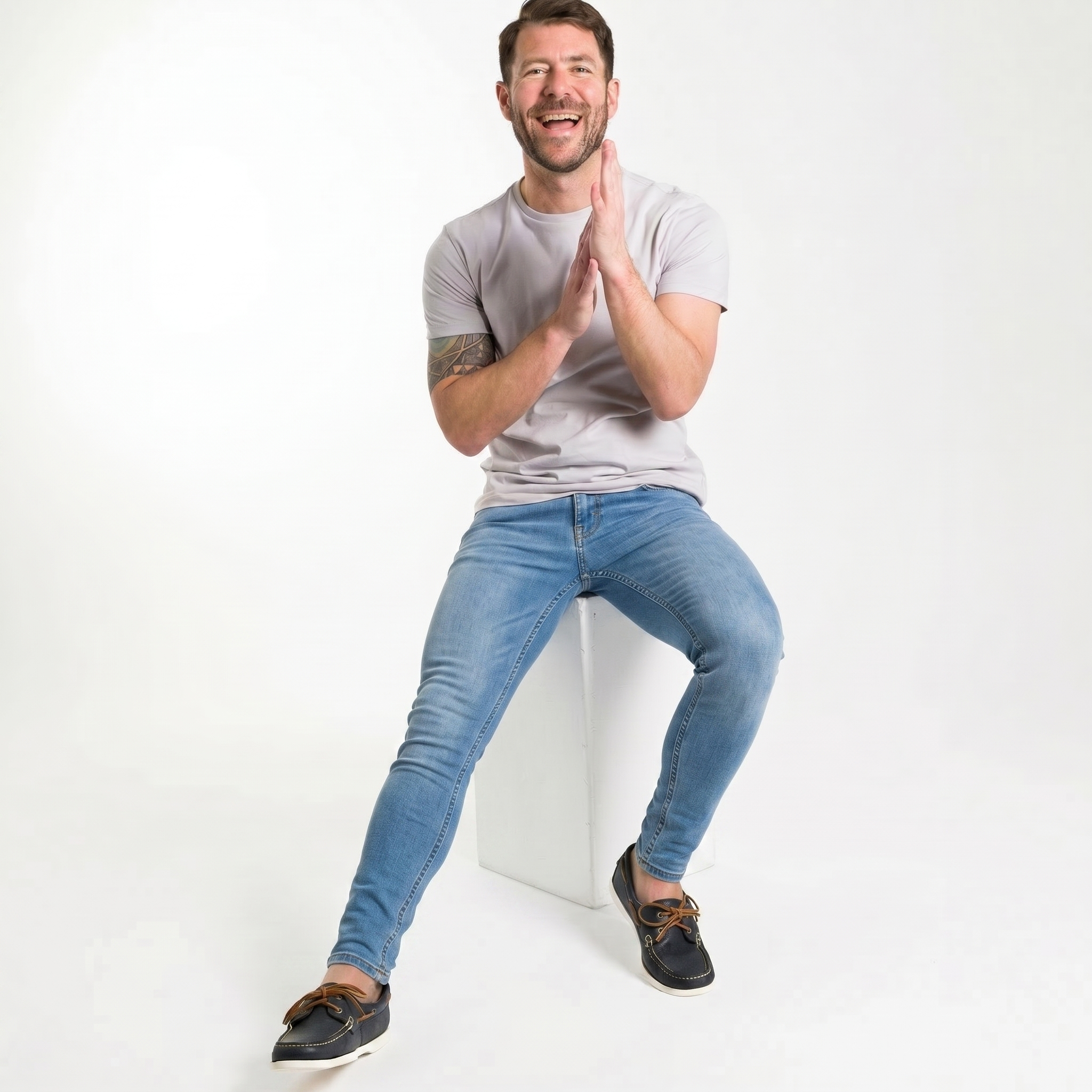 Light Wash Hudson Jeans Slim Fit