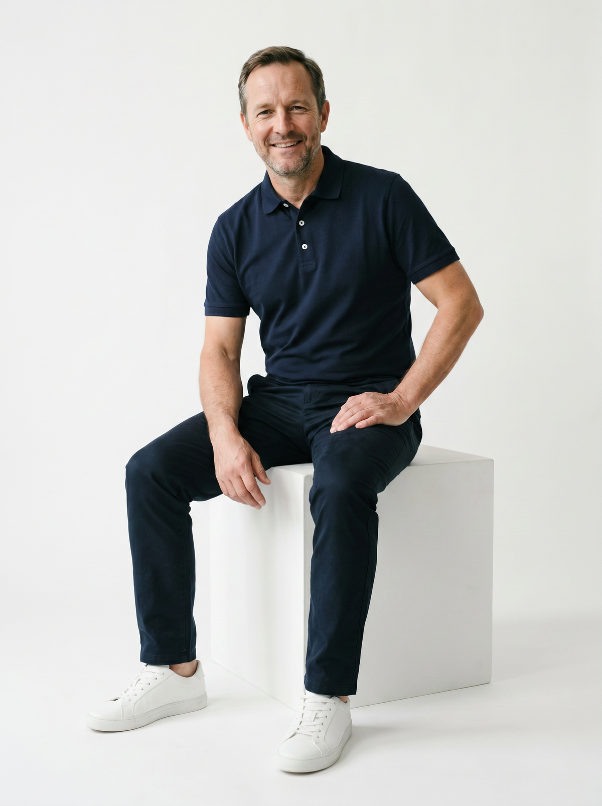 Tailrd Polo - Navy