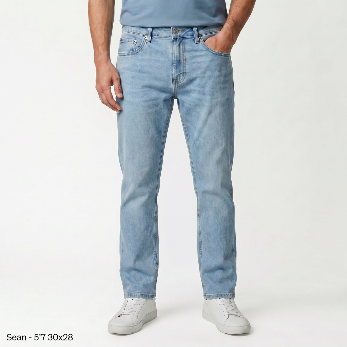 Full-Ridge Jean - Light Blue