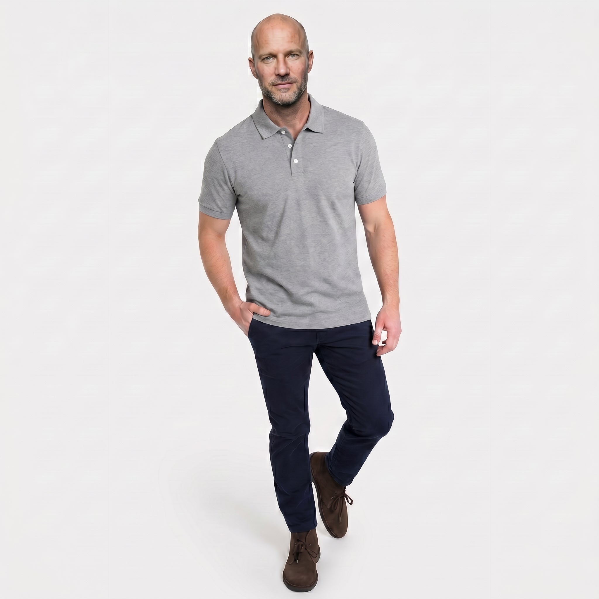 Tailrd Polo - grey