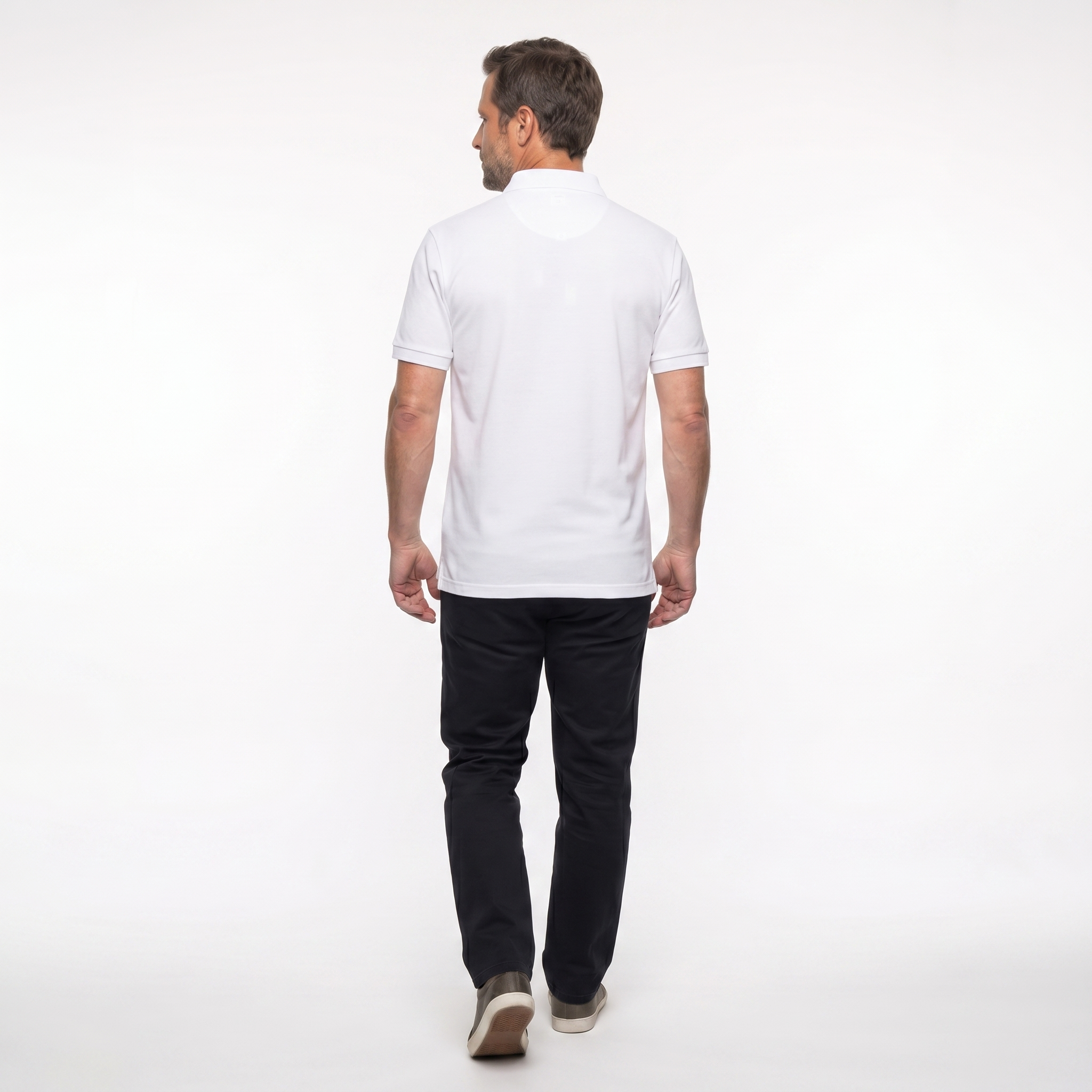 Tailrd Polo - White