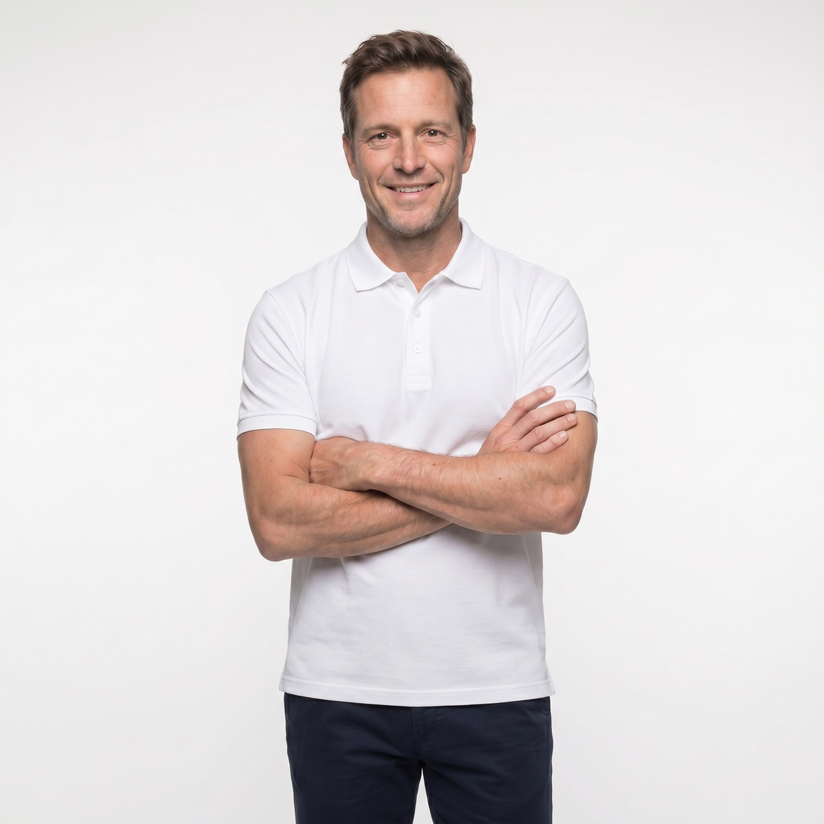 Tailrd Polo - White