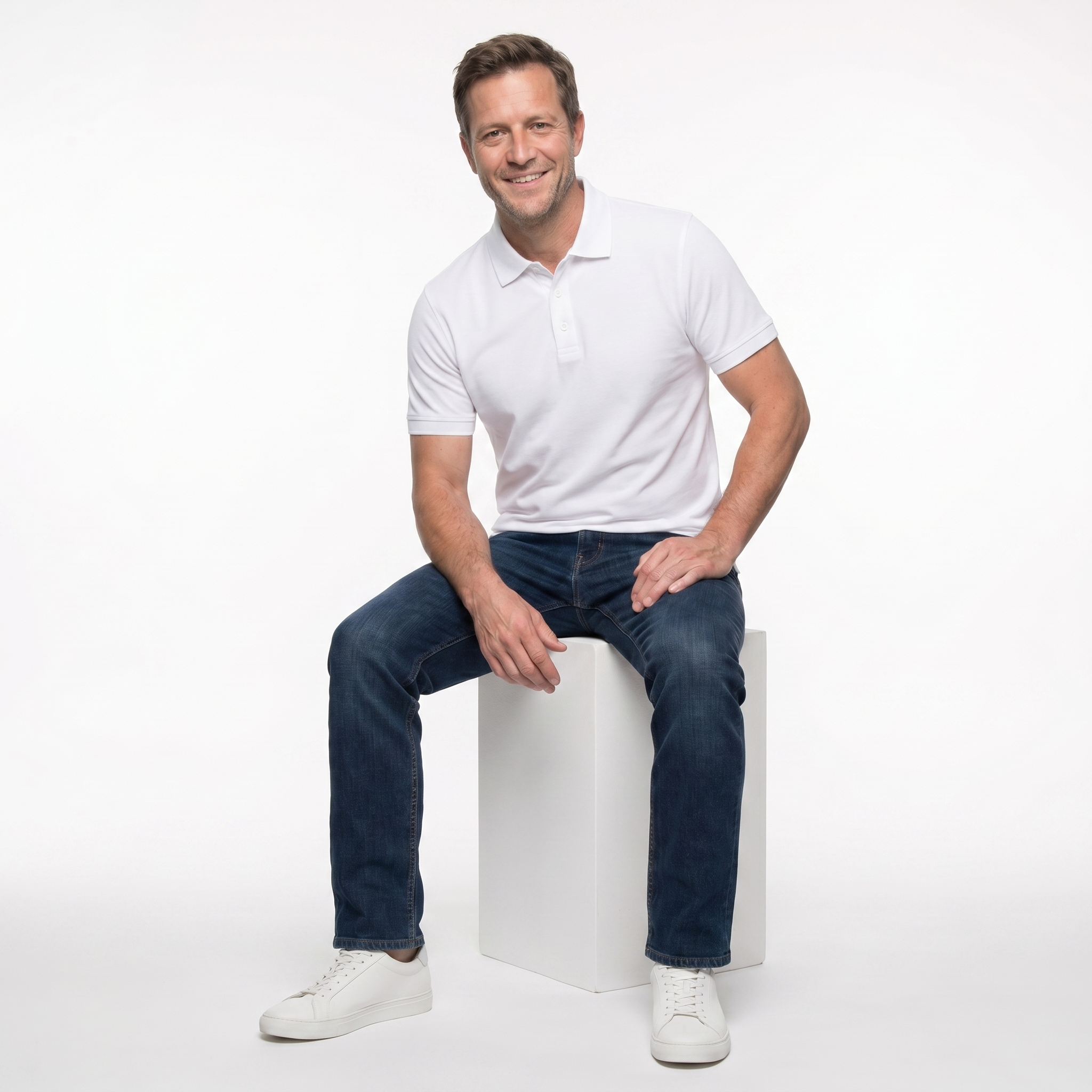 Tailrd Polo - White