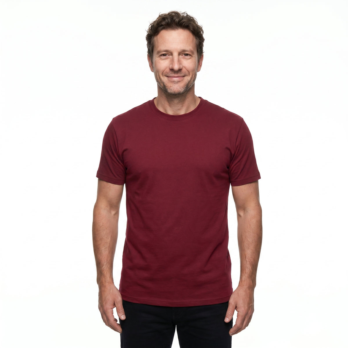 Premium Tailrd Tee - Burgundy