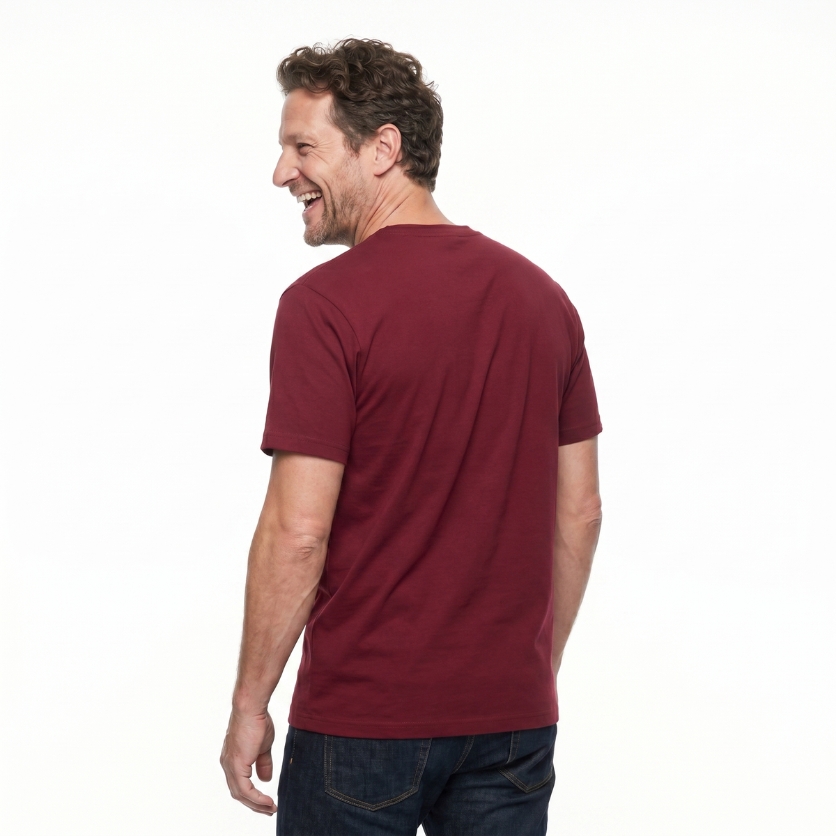 Premium Tailrd Tee - Burgundy