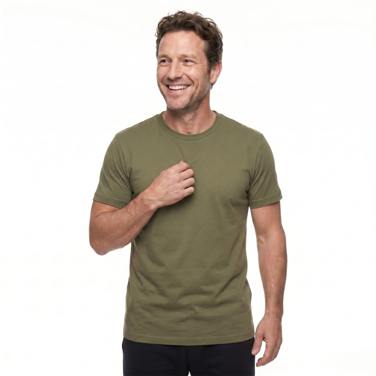 Premium Tailrd Tee - Army Green