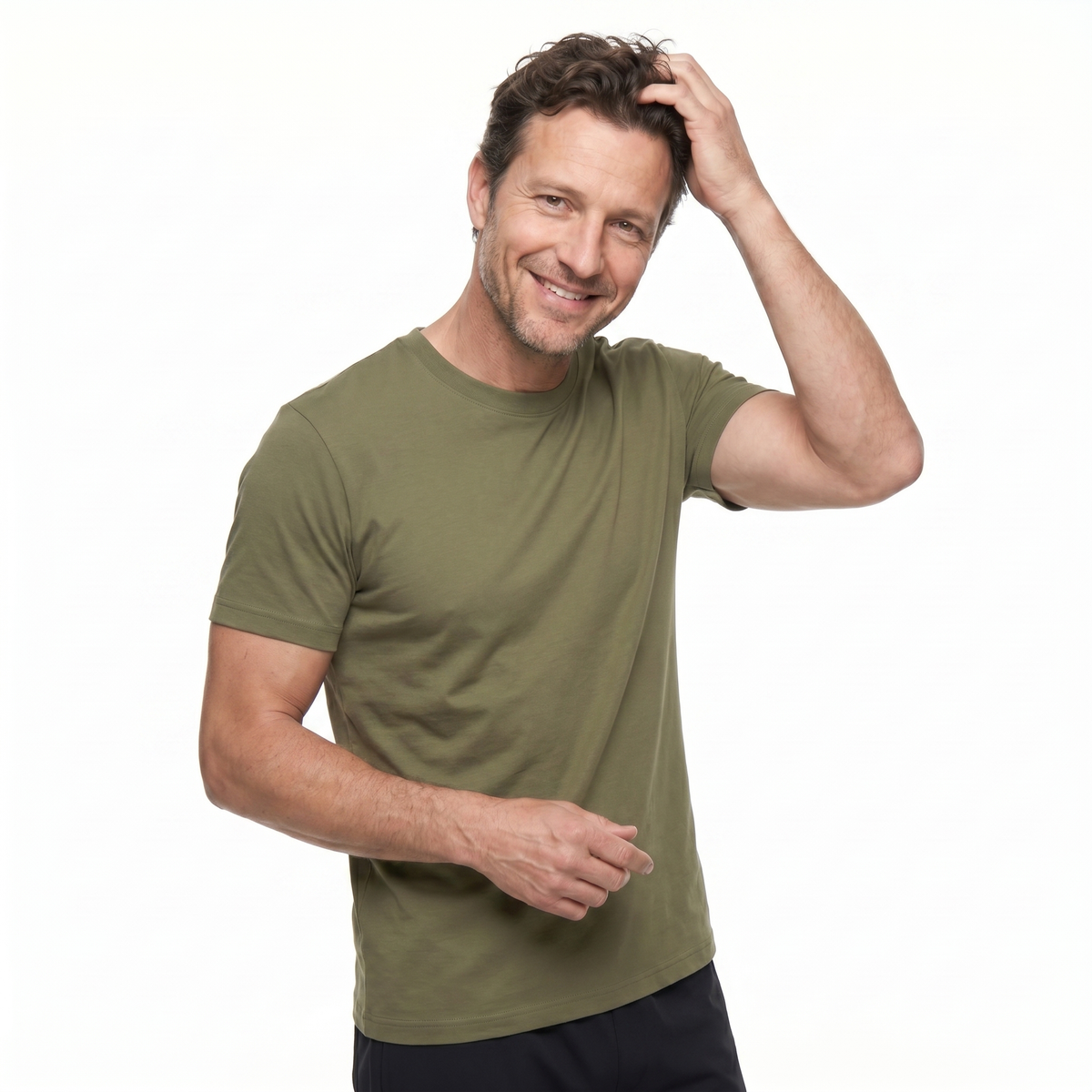 Premium Tailrd Tee - Army Green