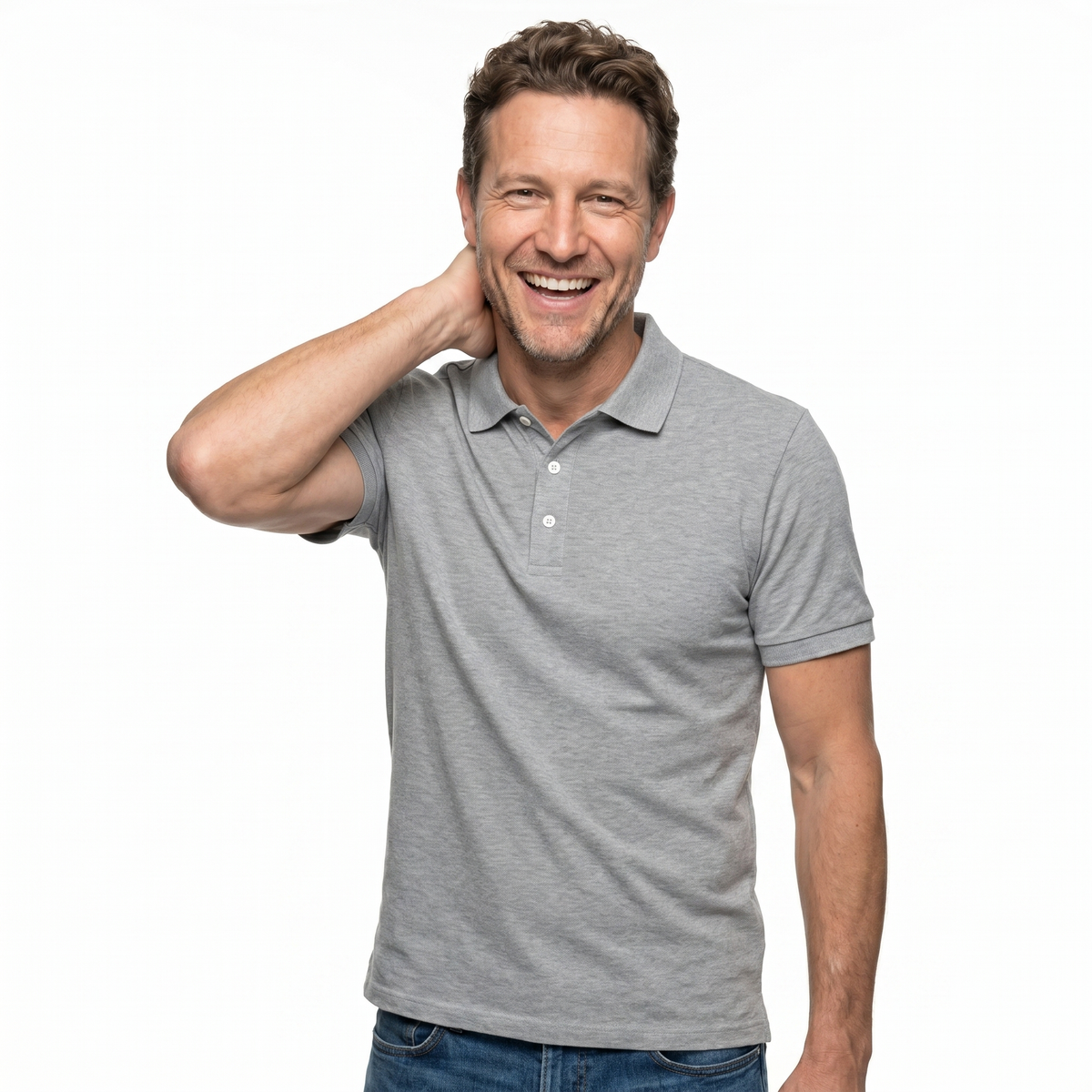 Tailrd Polo - grey